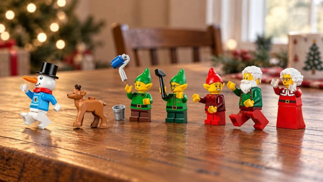 LEGO Set - Advent calendar - Lego kerstmis minifiguren uniek
