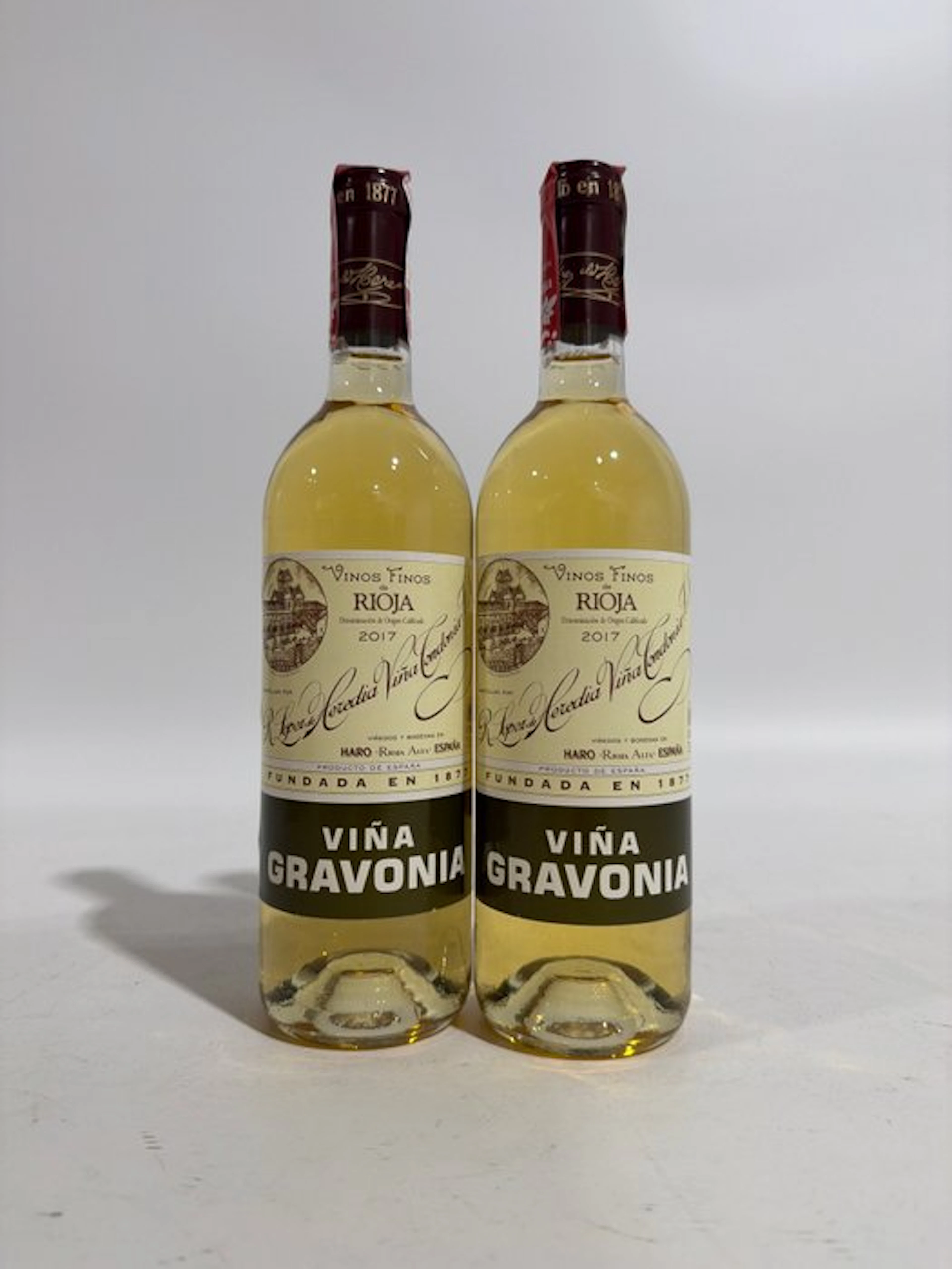 2017 R. López de Heredia, Viña Gravonia - Rioja Crianza - 2 Bottles (0.75L)