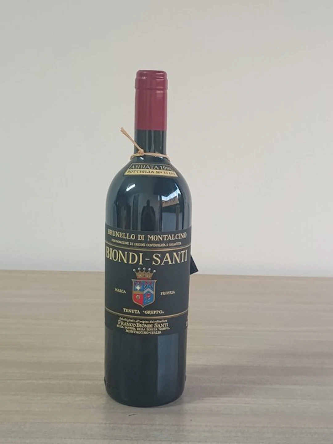 1998 Biondi Santi, Tenuta Greppo - Brunello di Montalcino - 1 Bottle (0.75L)
