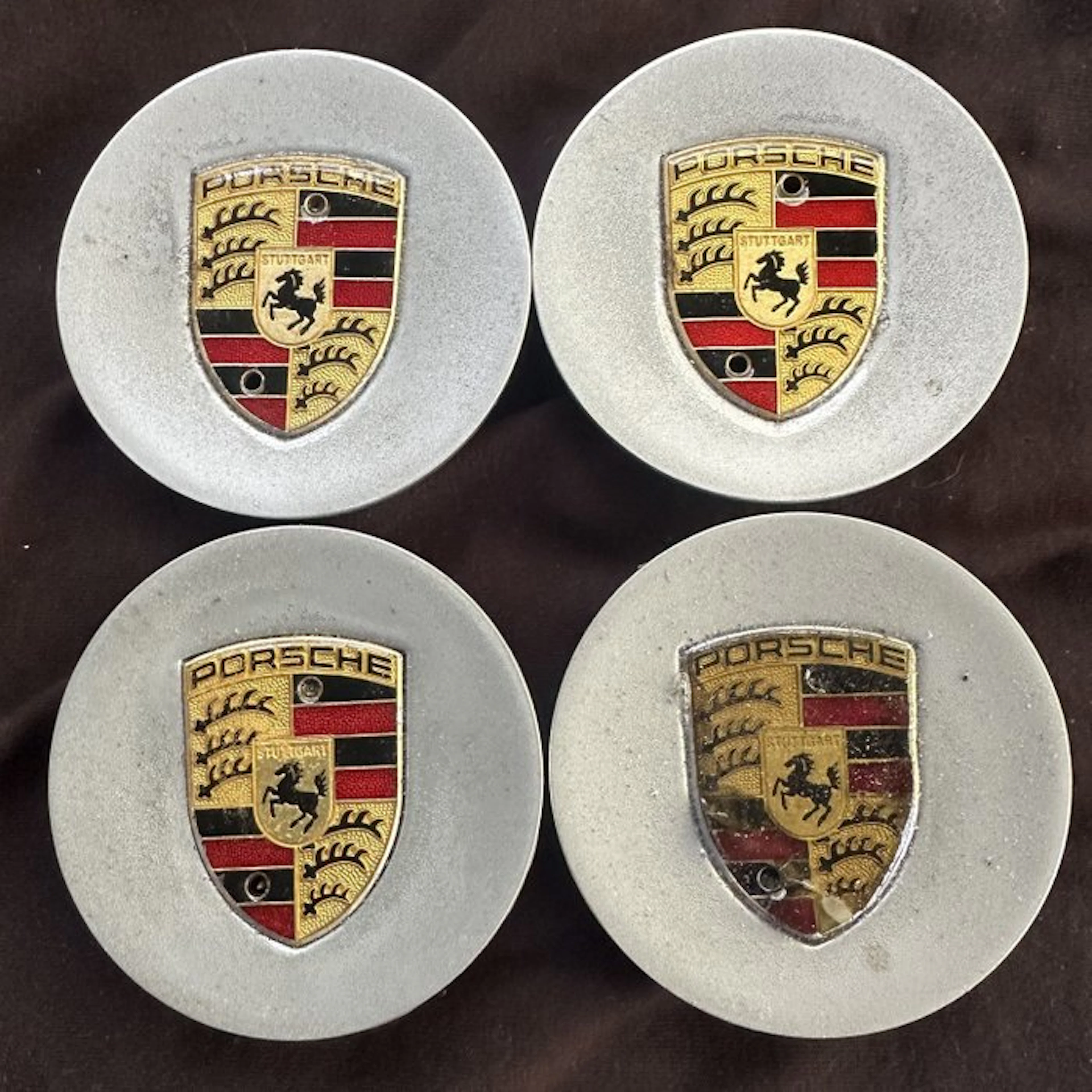 Car part (4) - Porsche - Porsche Orginele Stalen Centercaps - 1990-2000