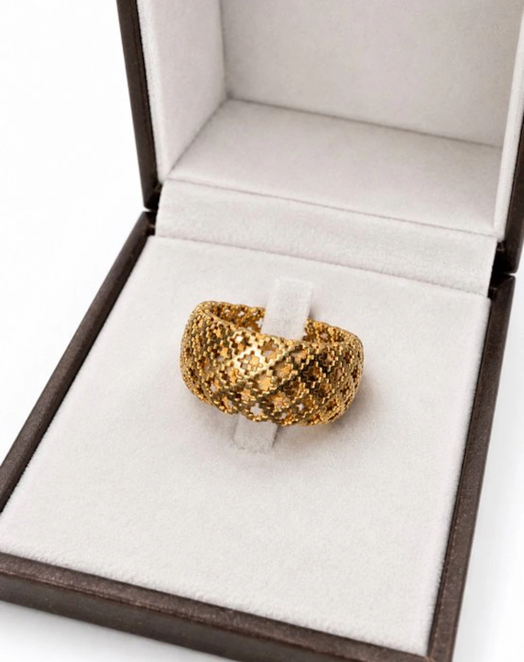 Gucci - Ring - 18 kt. Yellow gold - Gucci Diamantissima Ring