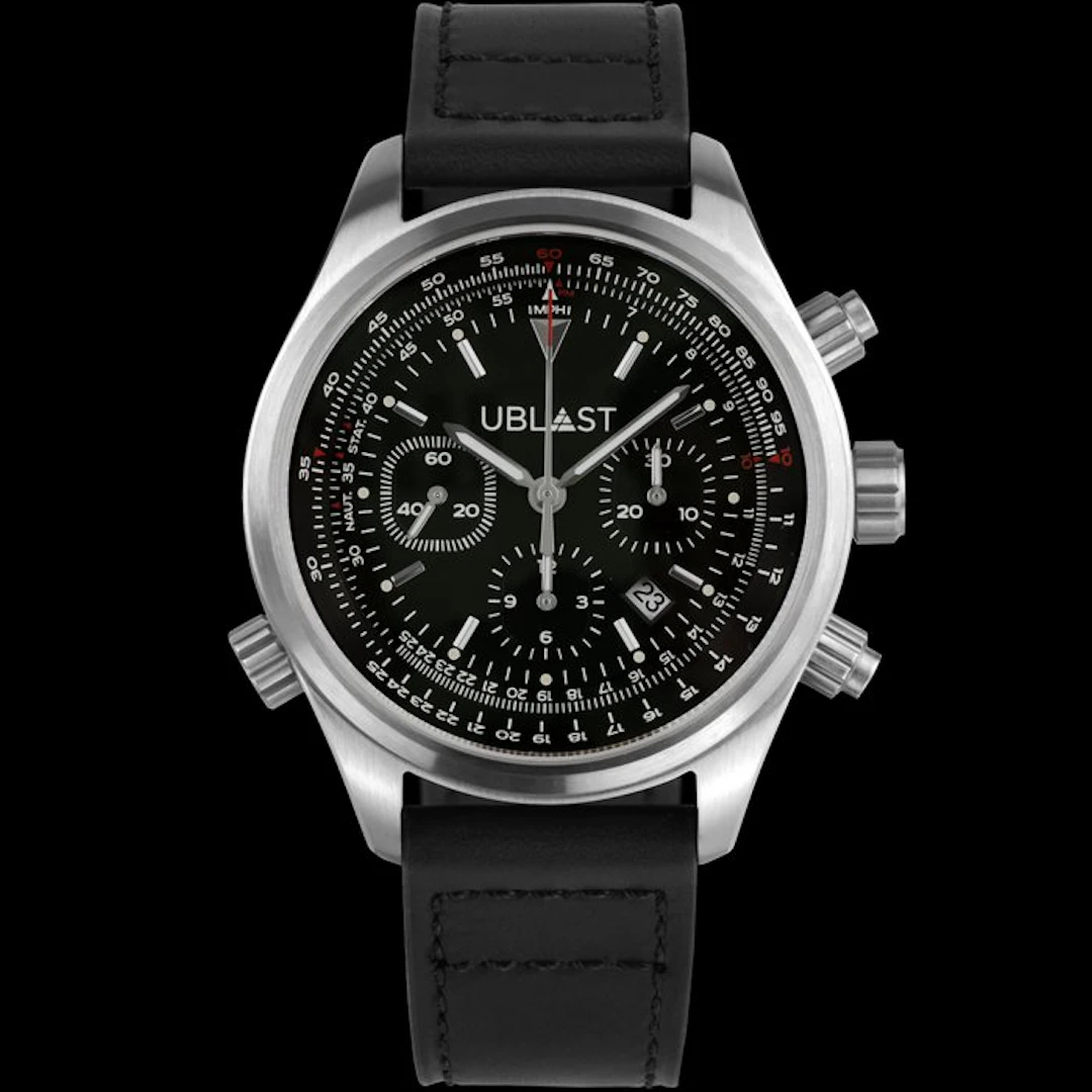 Ublast - Chronomatic - Automatic Swiss - REF.UBCHMCAL47BK - Calculator - Ltd