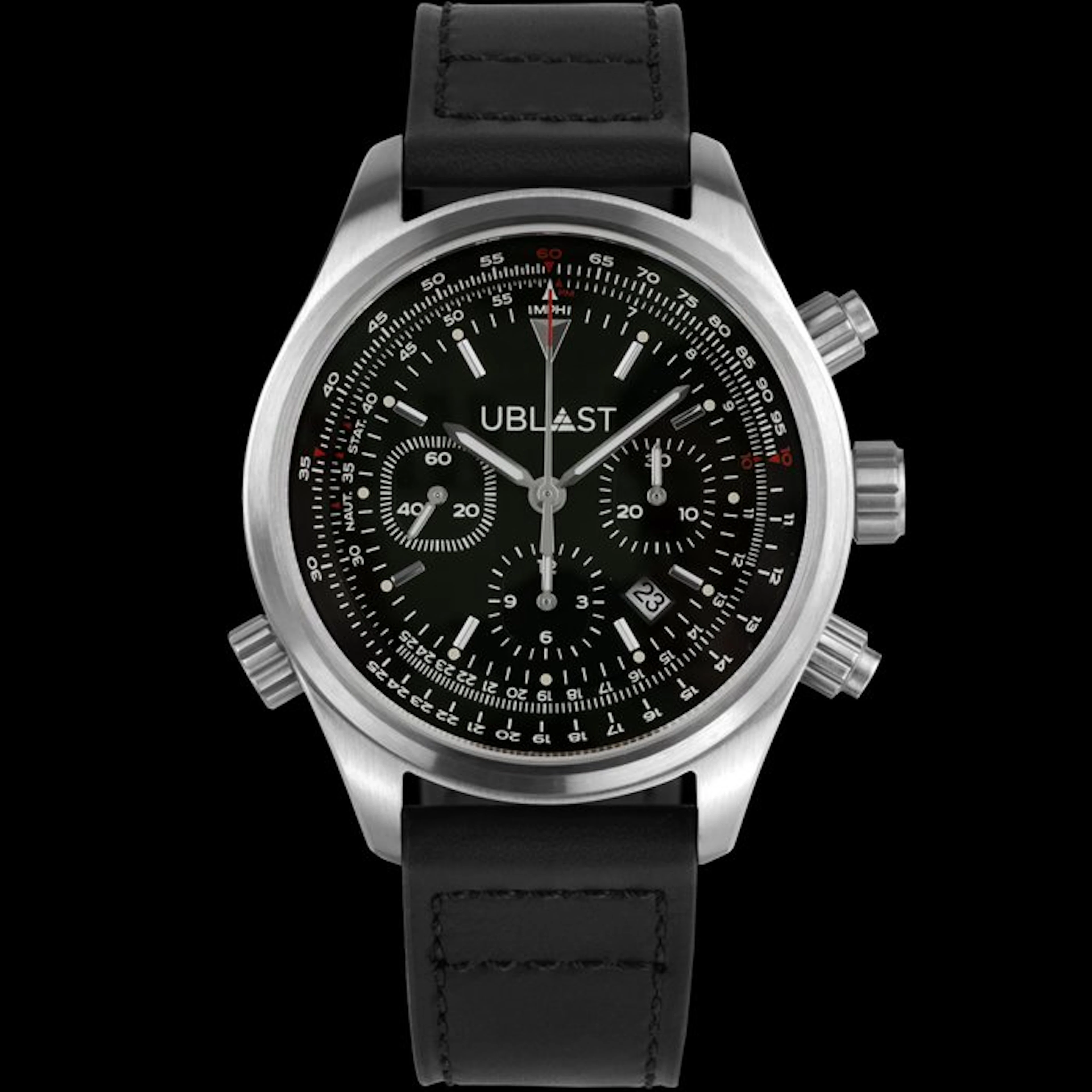 Ublast - Chronomatic - Automatic Swiss - REF.UBCHMCAL47BK - Calculator - Ltd
