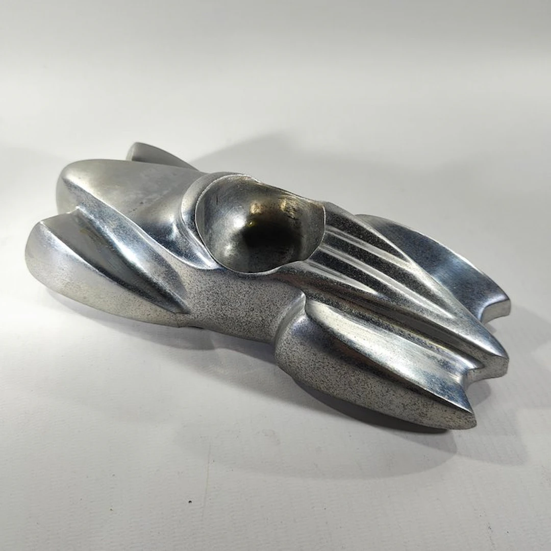 Ashtray - asbak Batmobile Mercedes SSK - Aluminium