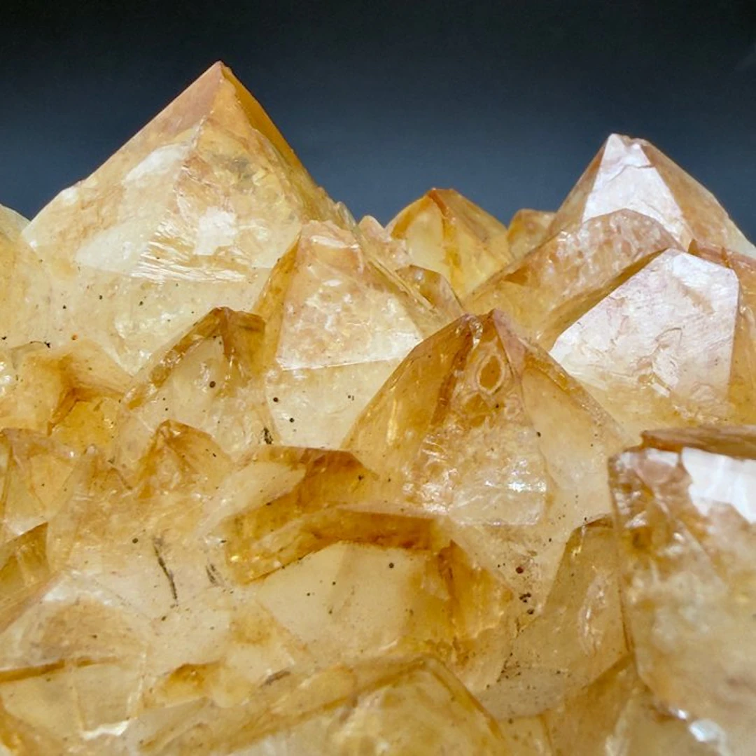 Citrine quartz Crystals - Height: 13 cm - Width: 11 cm- 1412 g - (1)