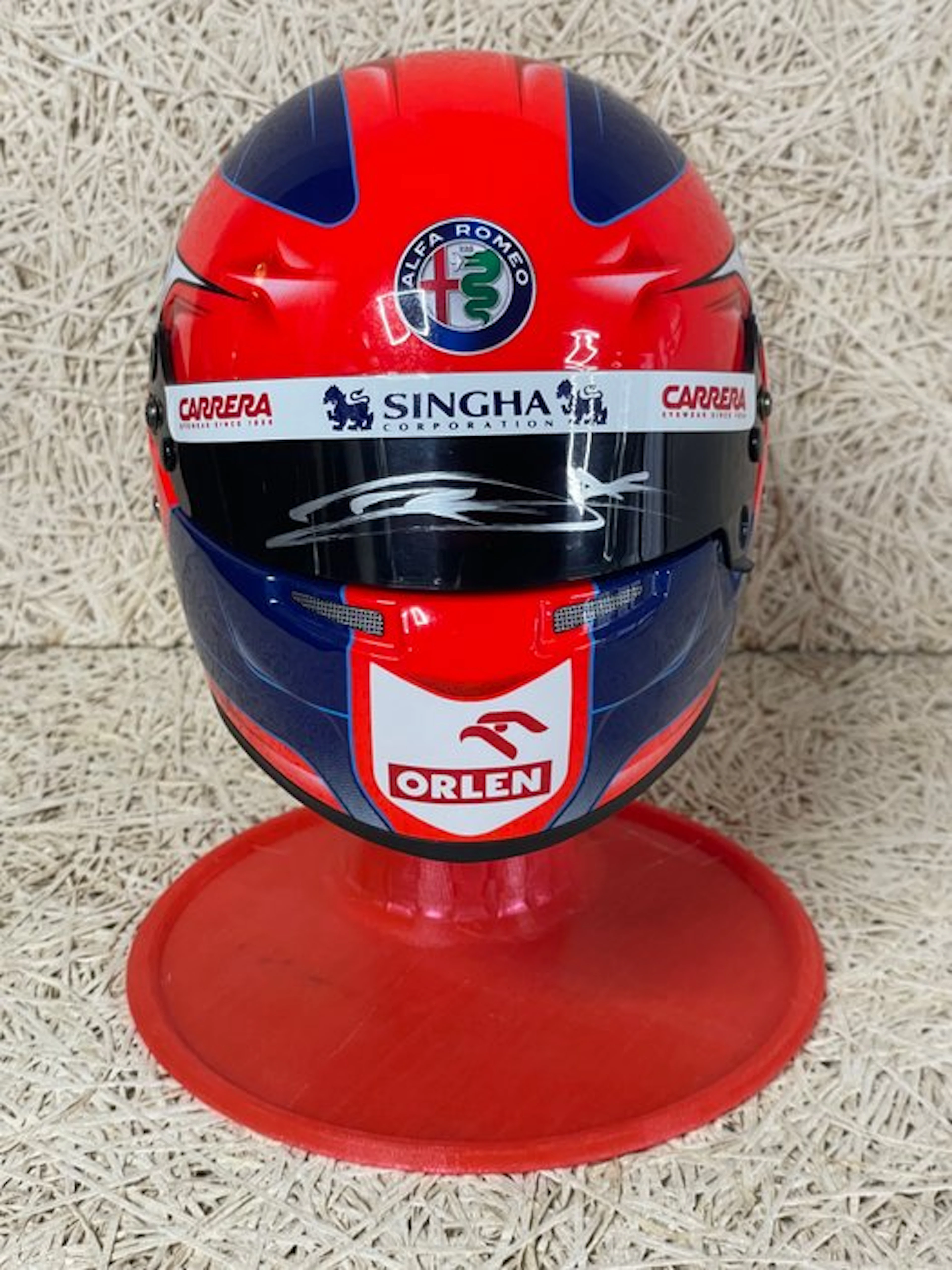 Robert Kubica - Scale 1/2 helmet