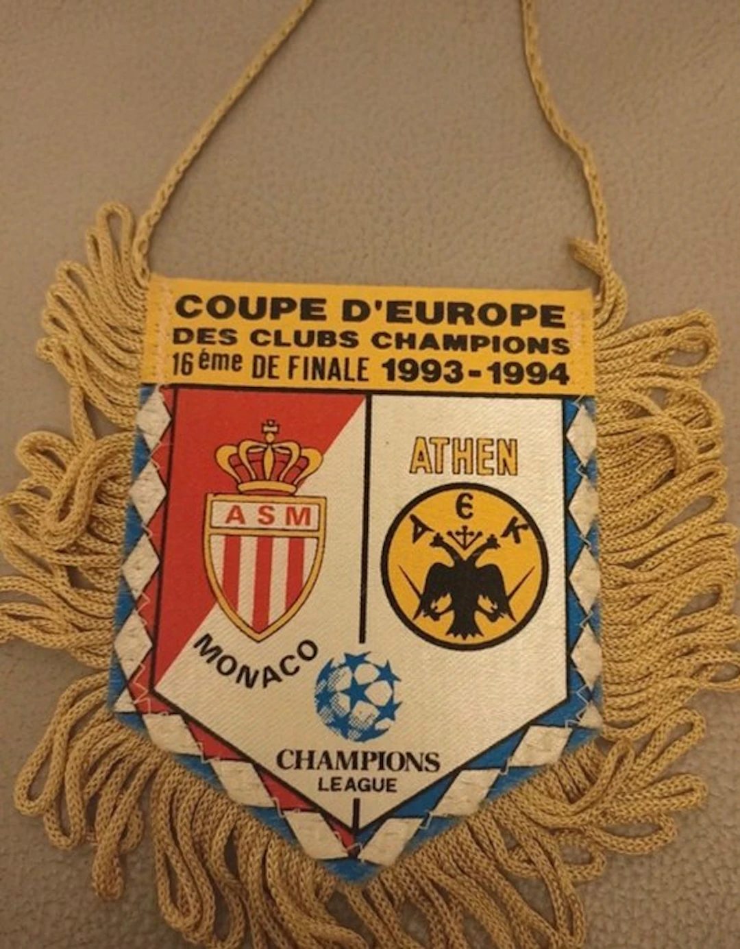 AS Monaco - 1993 - Flag / pennant
