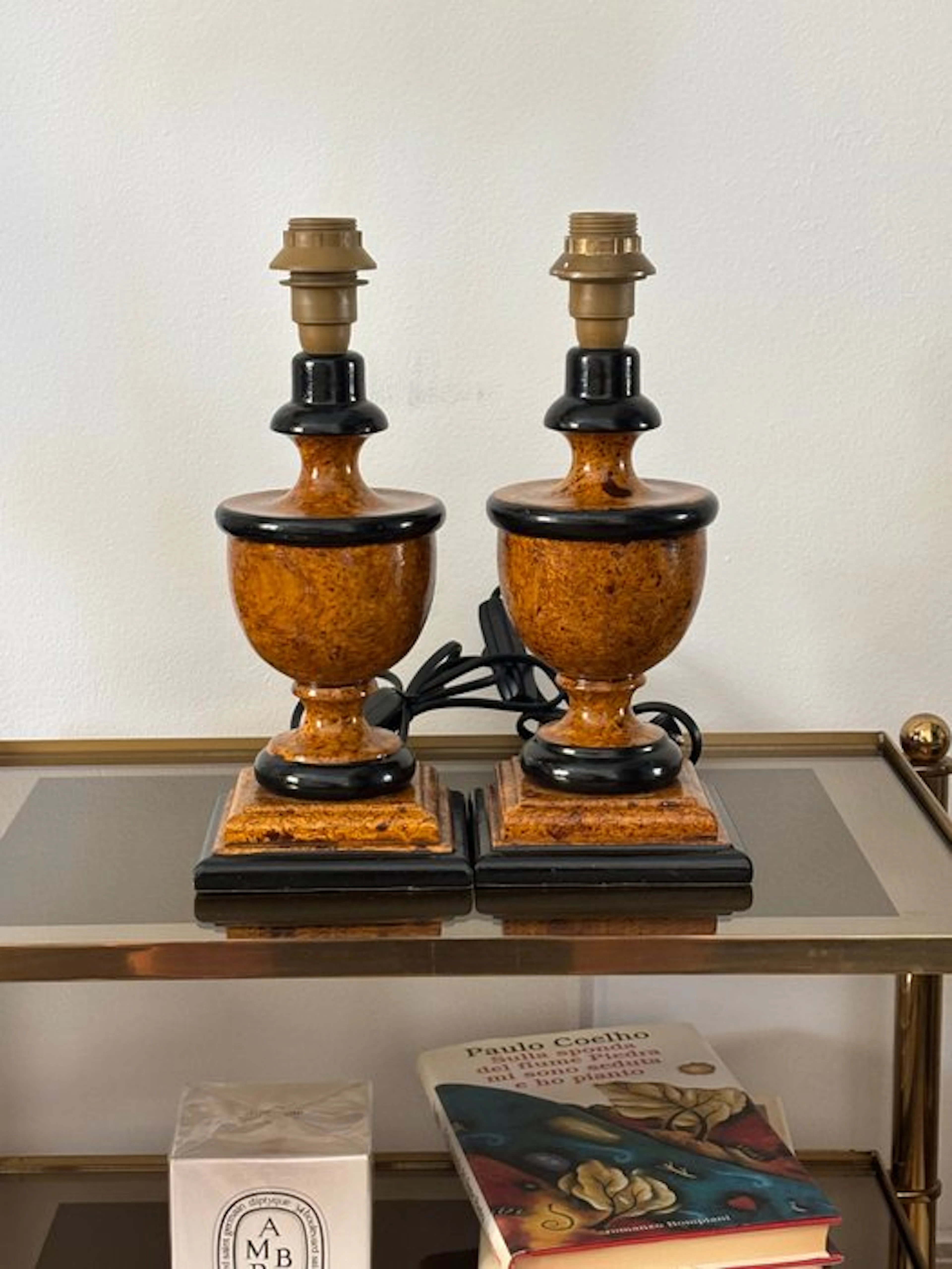 Desk lamp (2) - Wood
