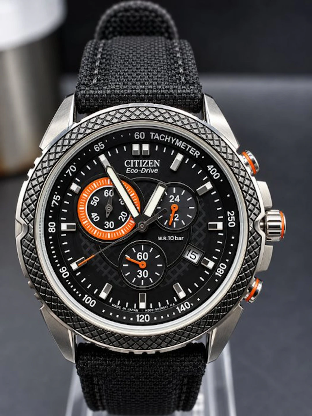 Citizen - Eco-Drive Black & Orange - No reserve price - Unisex - 2000-2010