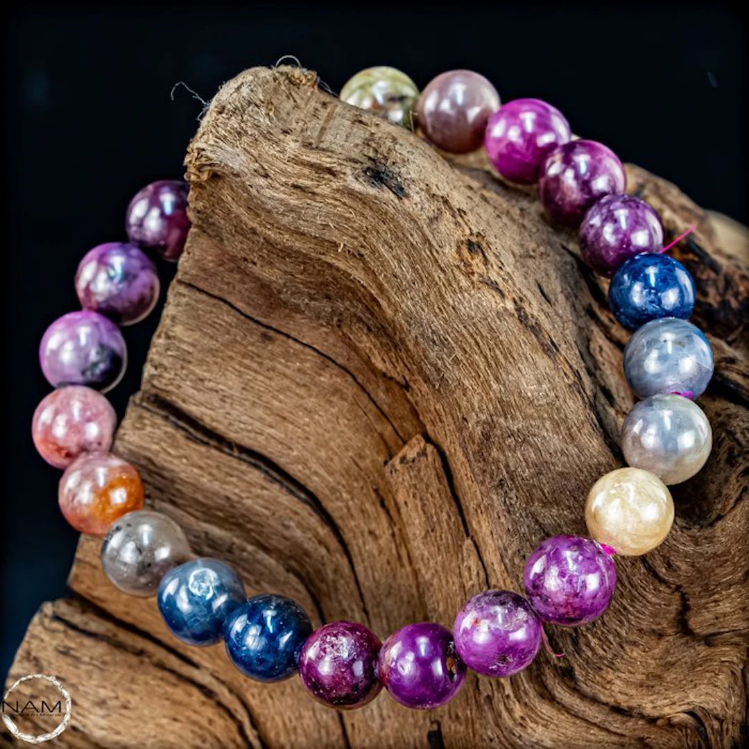 Magical Ruby-Sapphire Bracelet – A kaleidoscope of...