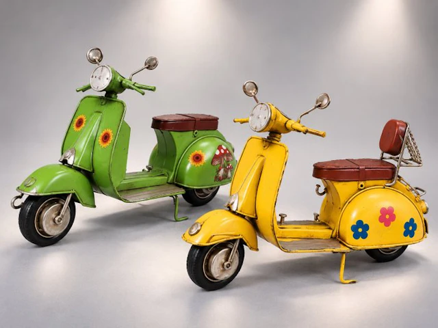 Decorative ornament (2) - Europe - Vespa Scooters