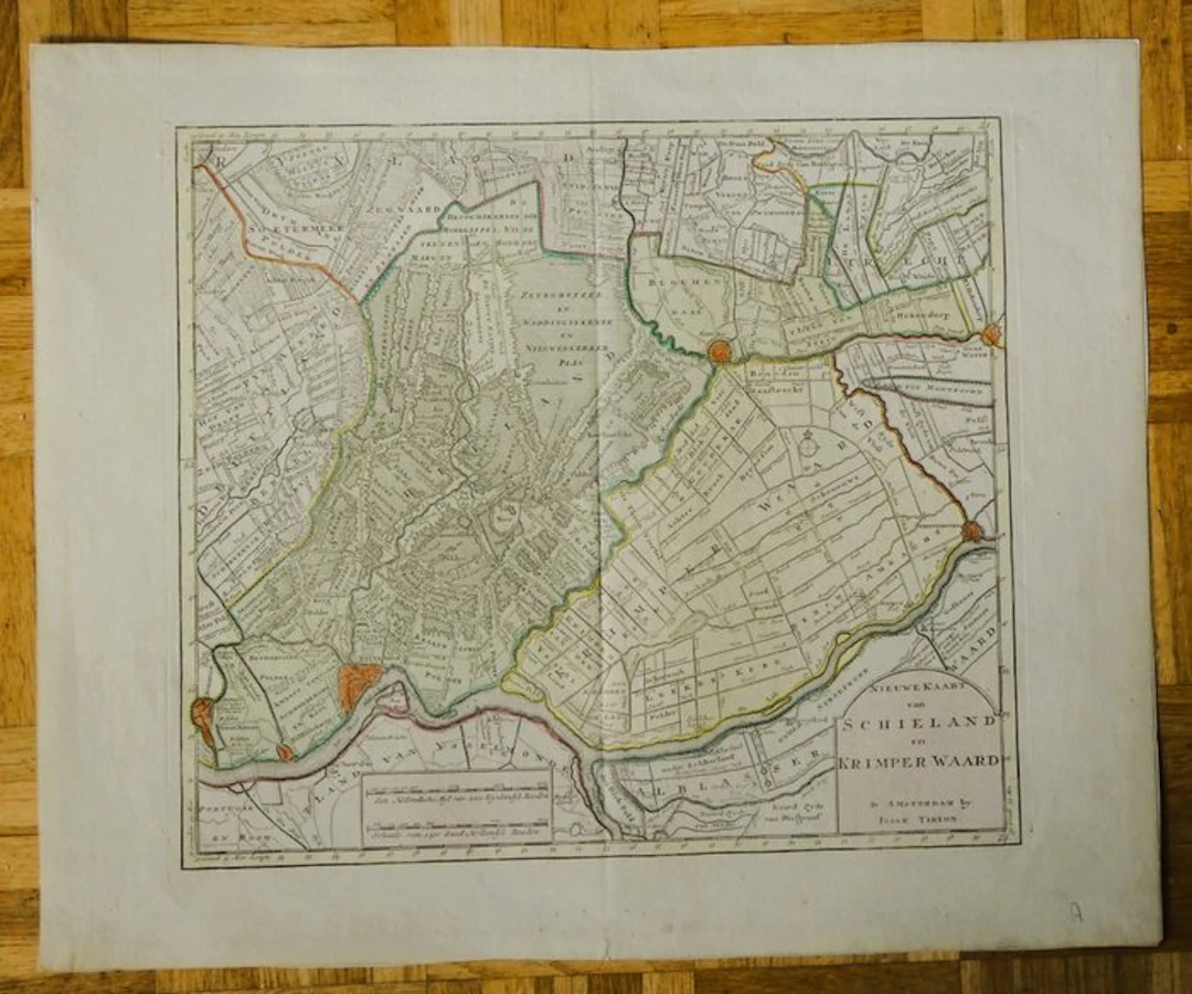 Netherlands - South Holland; Isaak Tirion (1705 - 1765)...