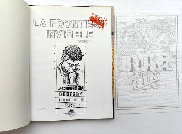 Les Cités Obscures T8 - La Frontière invisible + tampon +...