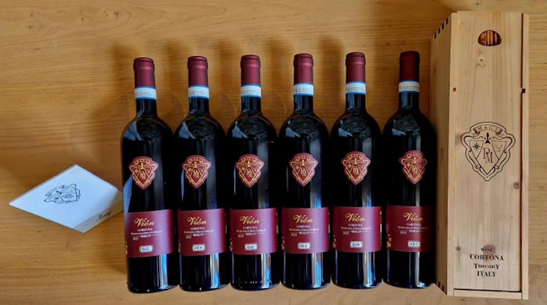 2023 Paolo Magi, Vion Merlot Cortona - Tuscany - 1 Bottle (0.75L)