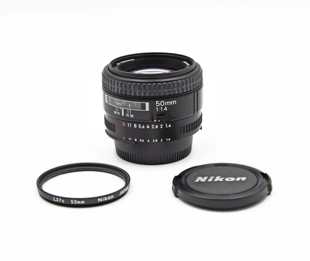 Nikon AF Nikkor 50mm f/1.4 Prime lens