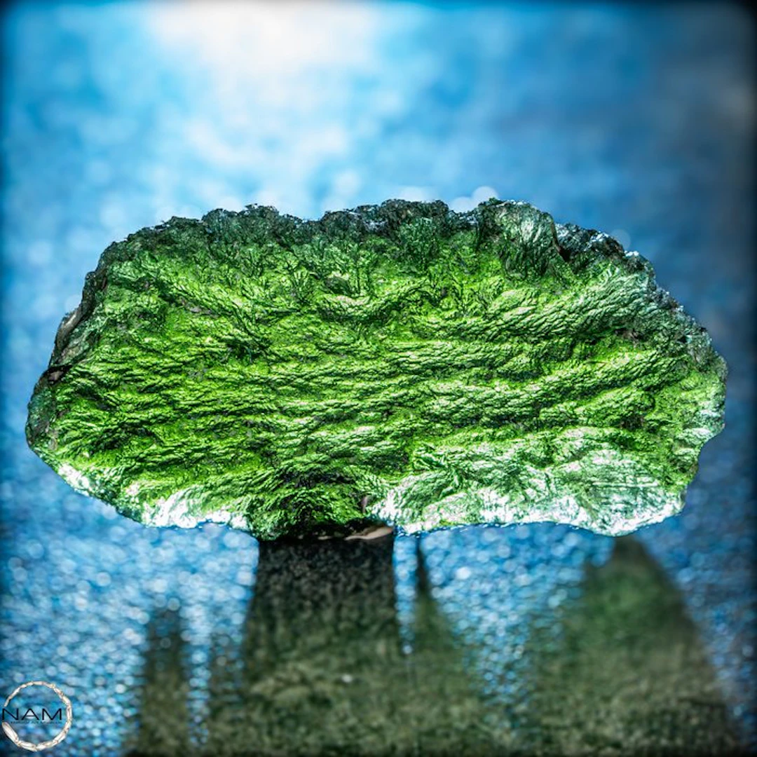 Rare Natural Transparent Perfect Moldavite Crystal 71.15 ct- 14.23 g