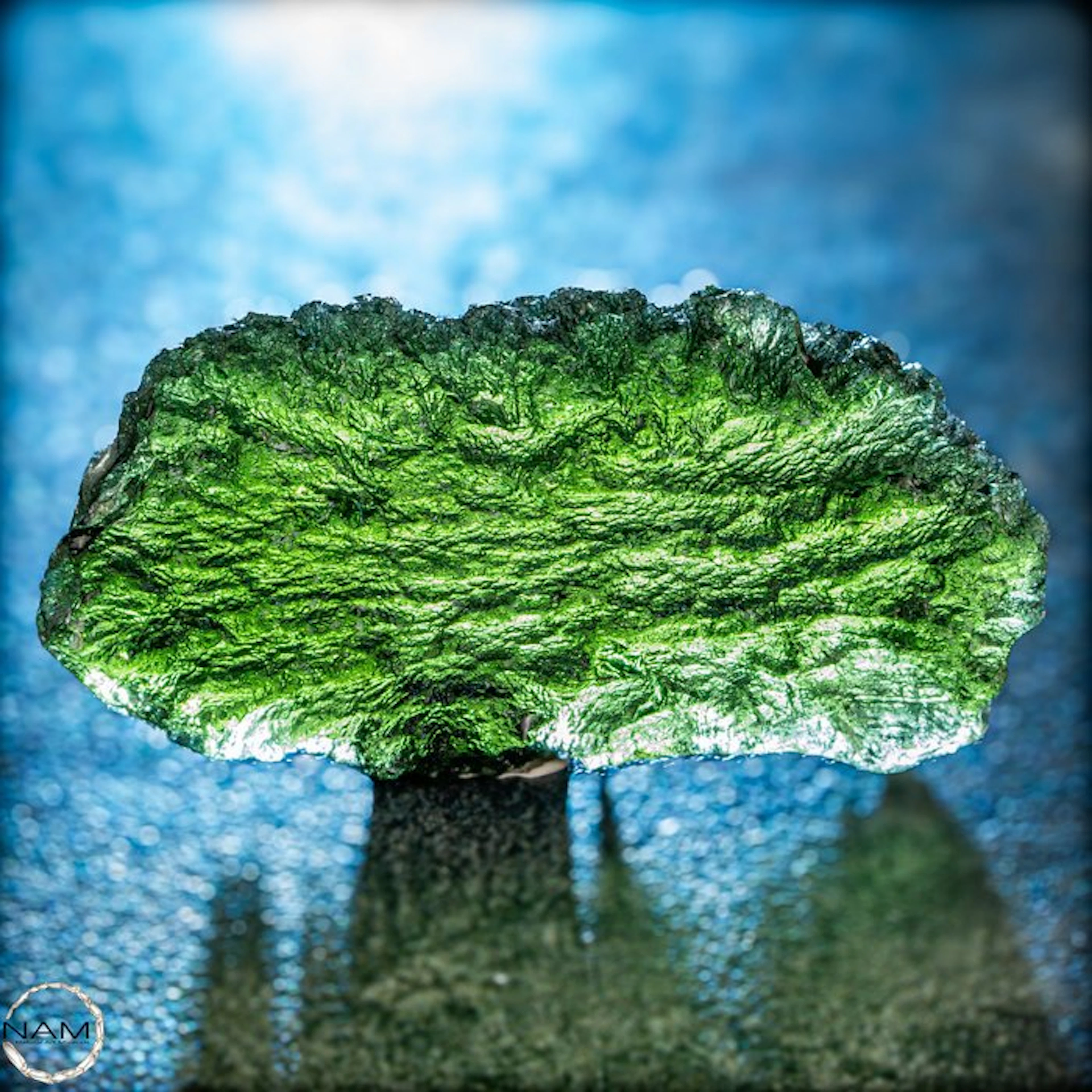 Rare Natural Transparent Perfect Moldavite Crystal 71.15 ct- 14.23 g