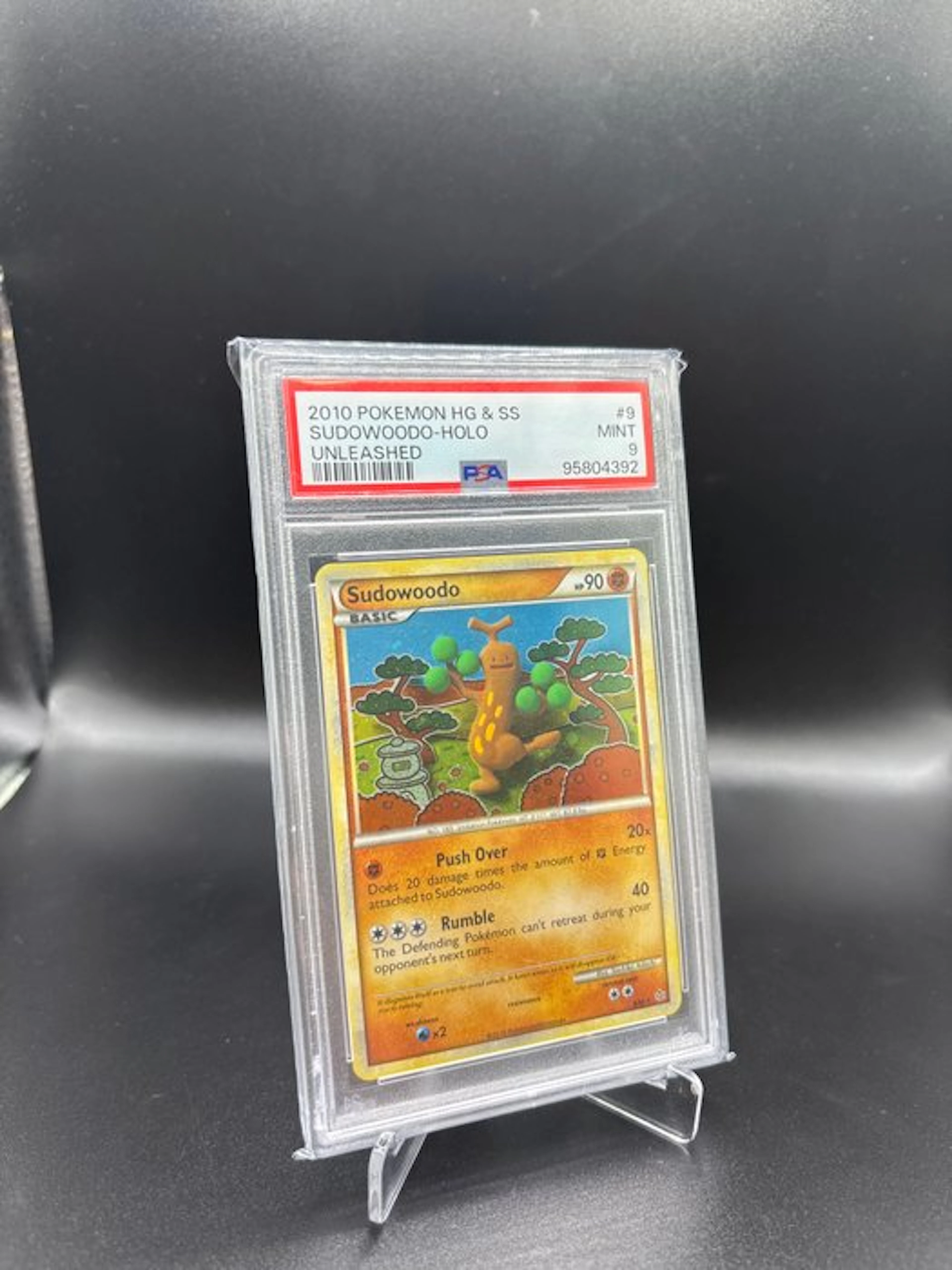Pokémon - 1 Graded card - Sudowoodo 9 Foil - PSA 9...