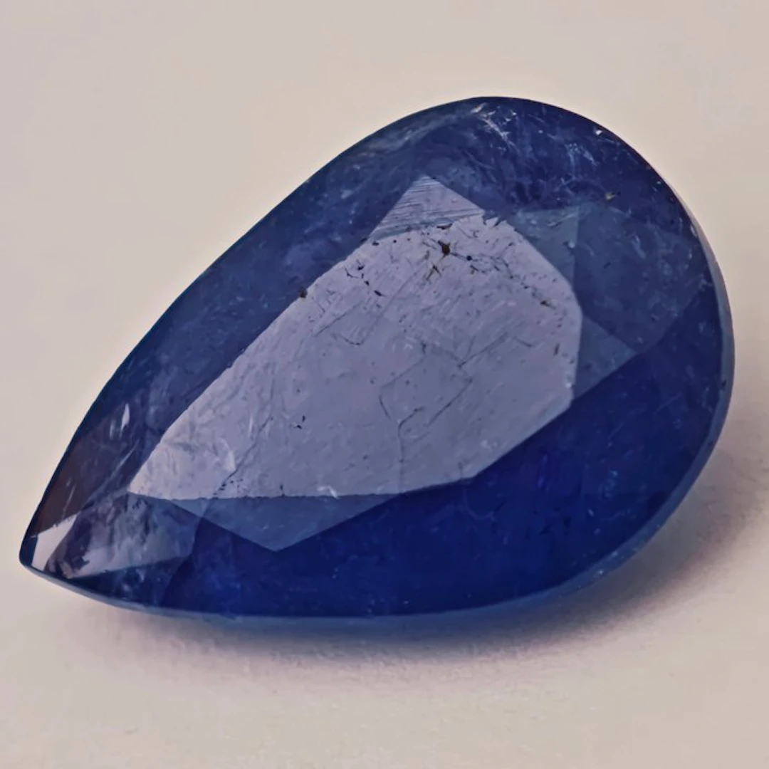 No reserve price Tanzanite - 7.02 ct - Antwerp Laboratory...