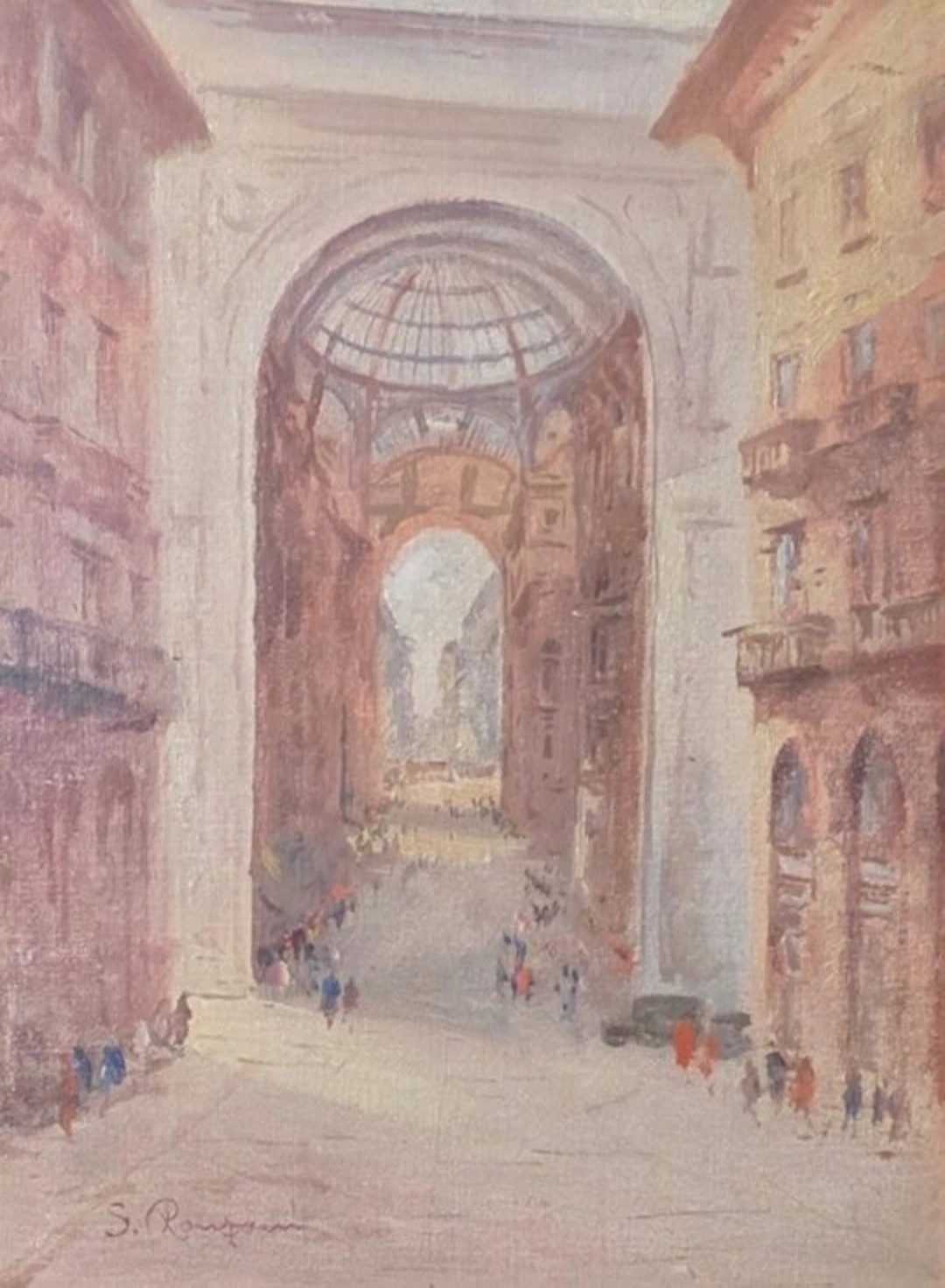S. Ronzoni (XX) - Milano, Galleria Vittorio Emanuele II