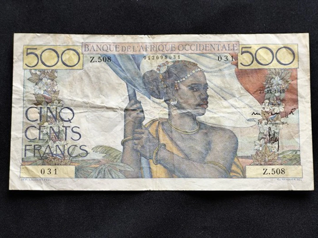 French West Africa. - 500 Francs - 1948 - Pick 41