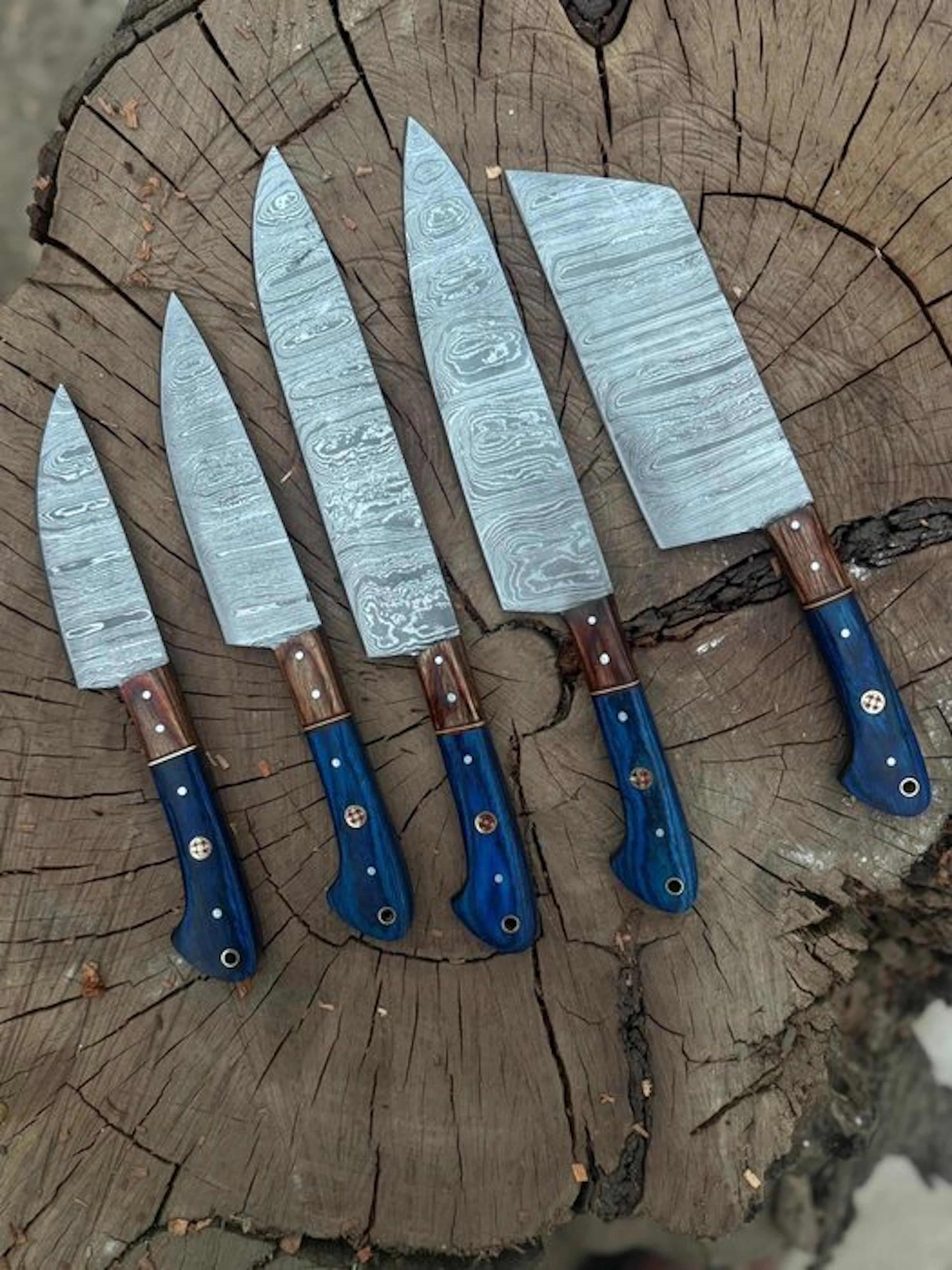 Kitchen knife - Kitchen knife set - Steel, Living corbon steel - North America