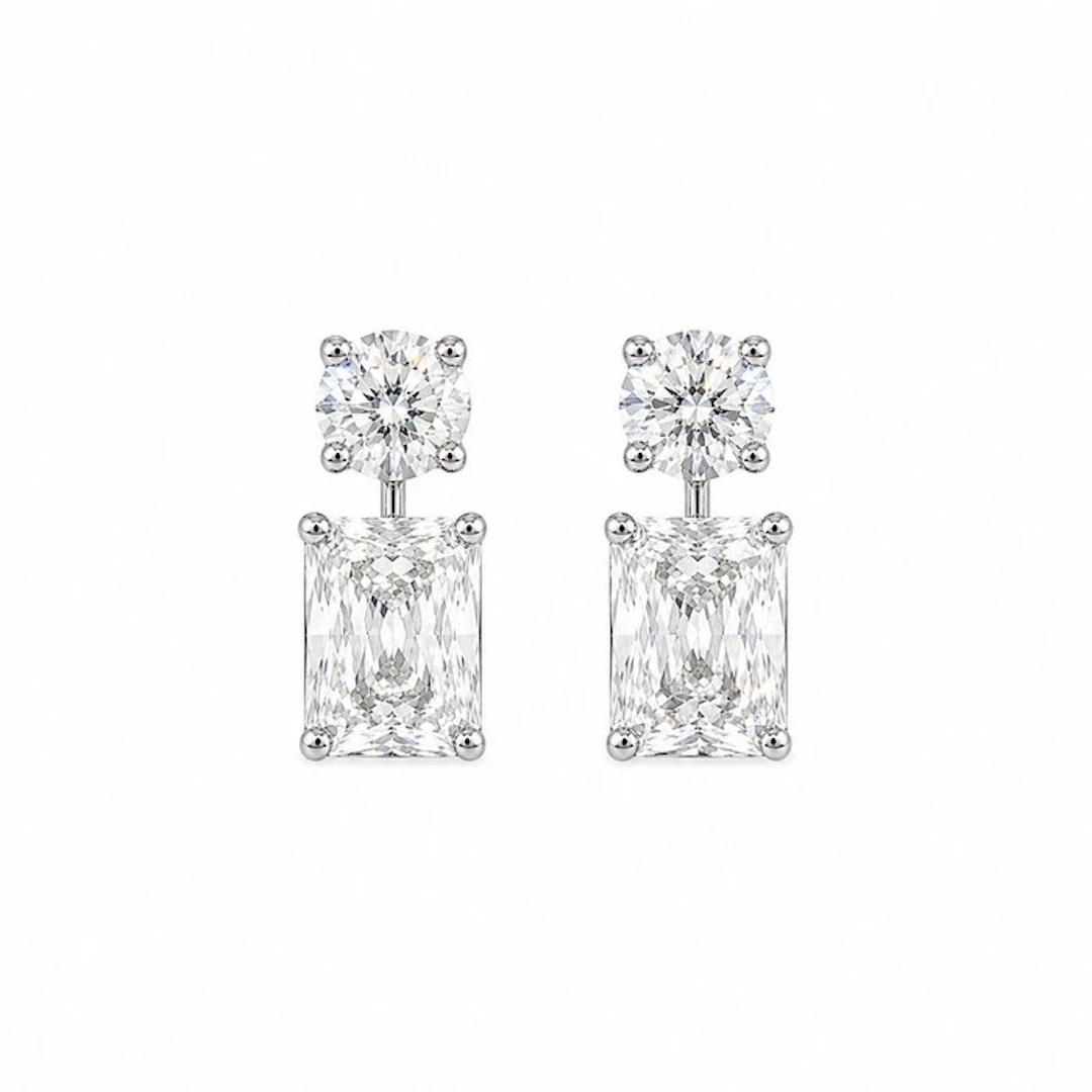 No reserve price - Earrings - 14 kt