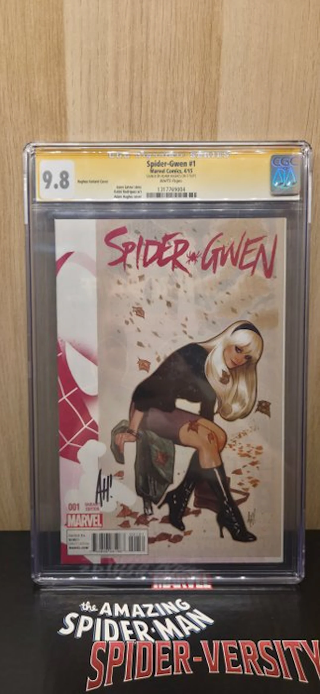 Spider-Man - Spider-Gwen #1 - Variant 1:100 US - 1 Signed...