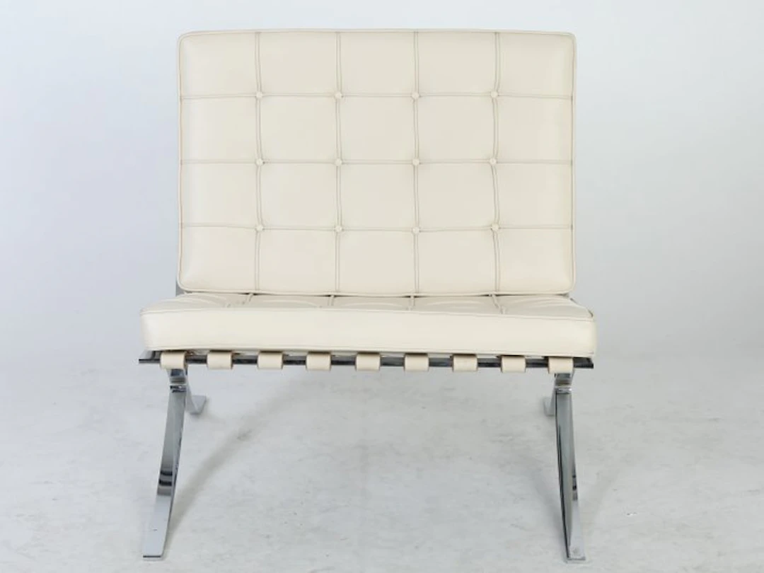 Knoll - Ludwig Mies van der Rohe - Armchair - Barcelona chair - Leather, Chrome