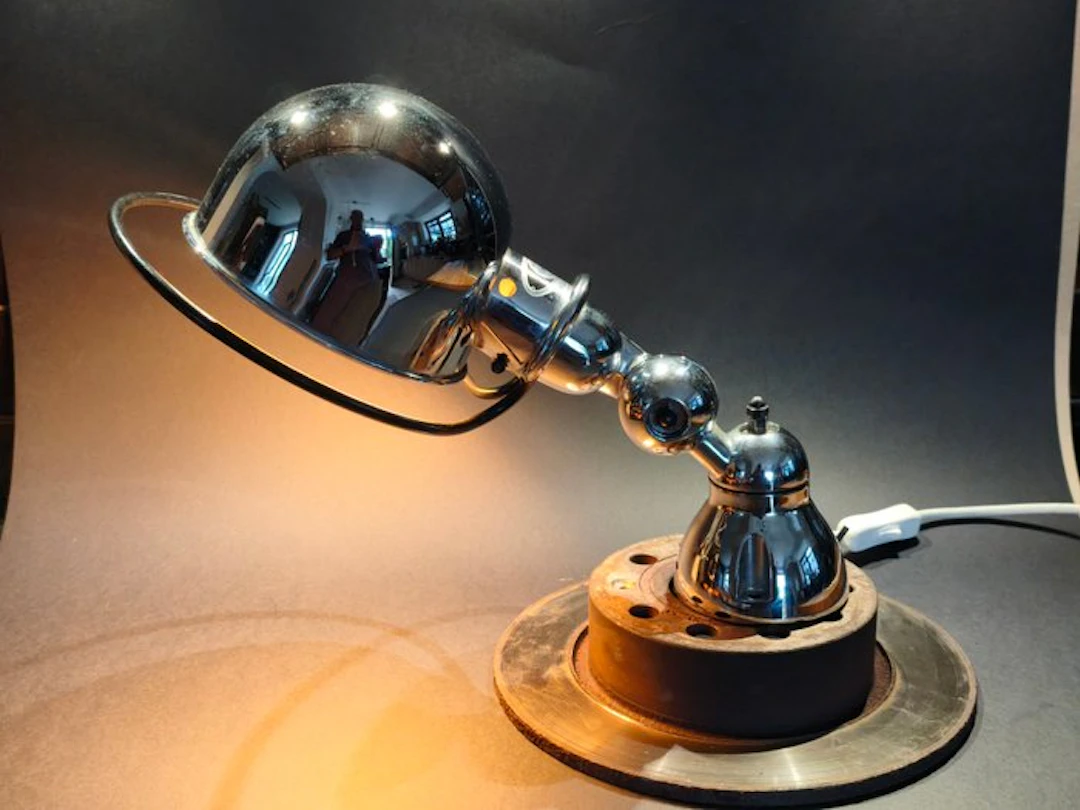 Jielde - Jean-Louis Domecq - Desk lamp - Loft D1000X - Metal, Chrome plated