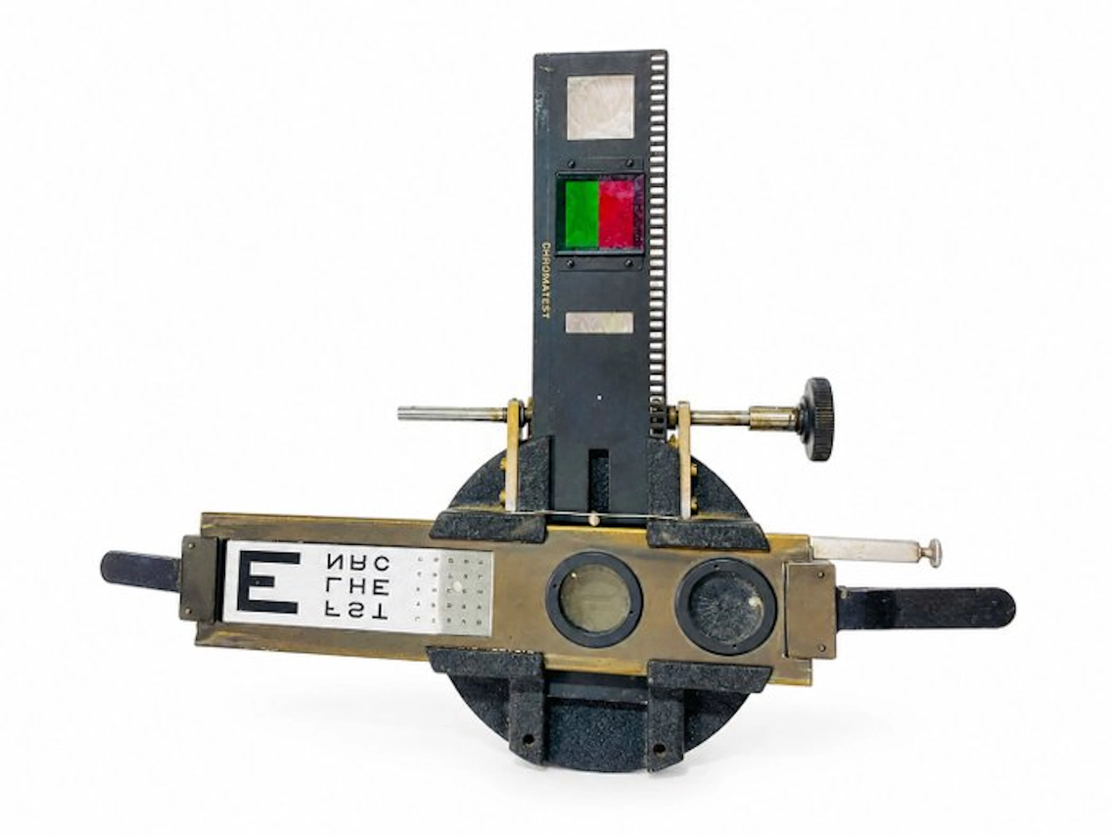 Medical optical instrument - Ancien appareil d’optométrie...