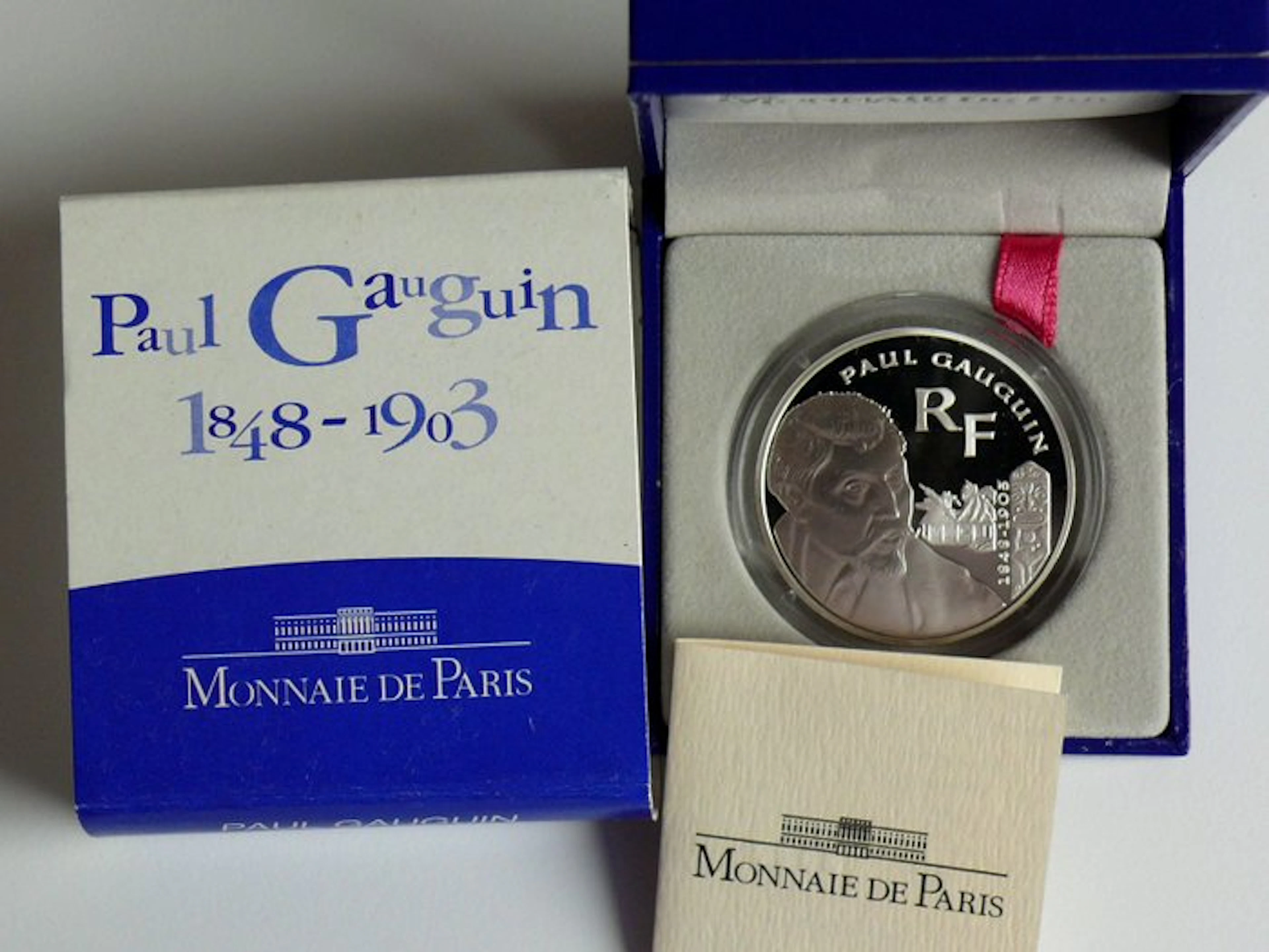 France. 1 1/2 Euro 2003 "Paul Gauguin" Proof (No reserve price)