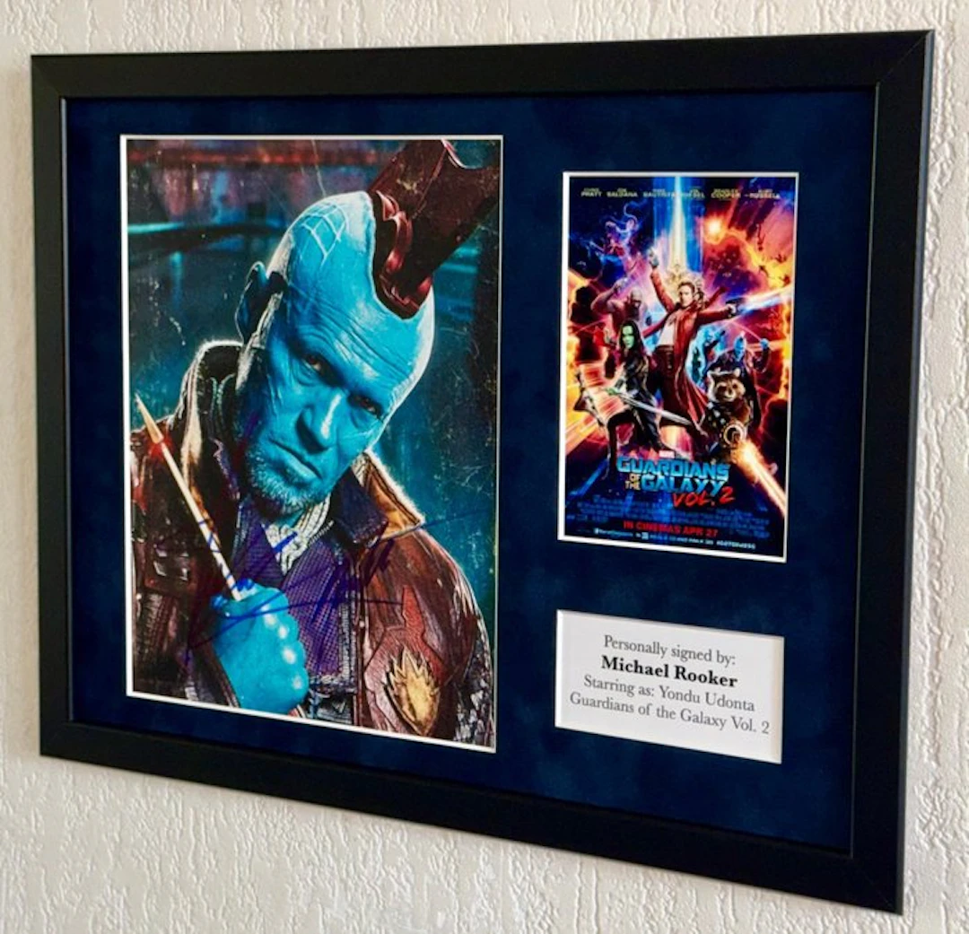 Guardians of the Galaxy - Michael Rooker (Yondu Udonta) Premium Framed