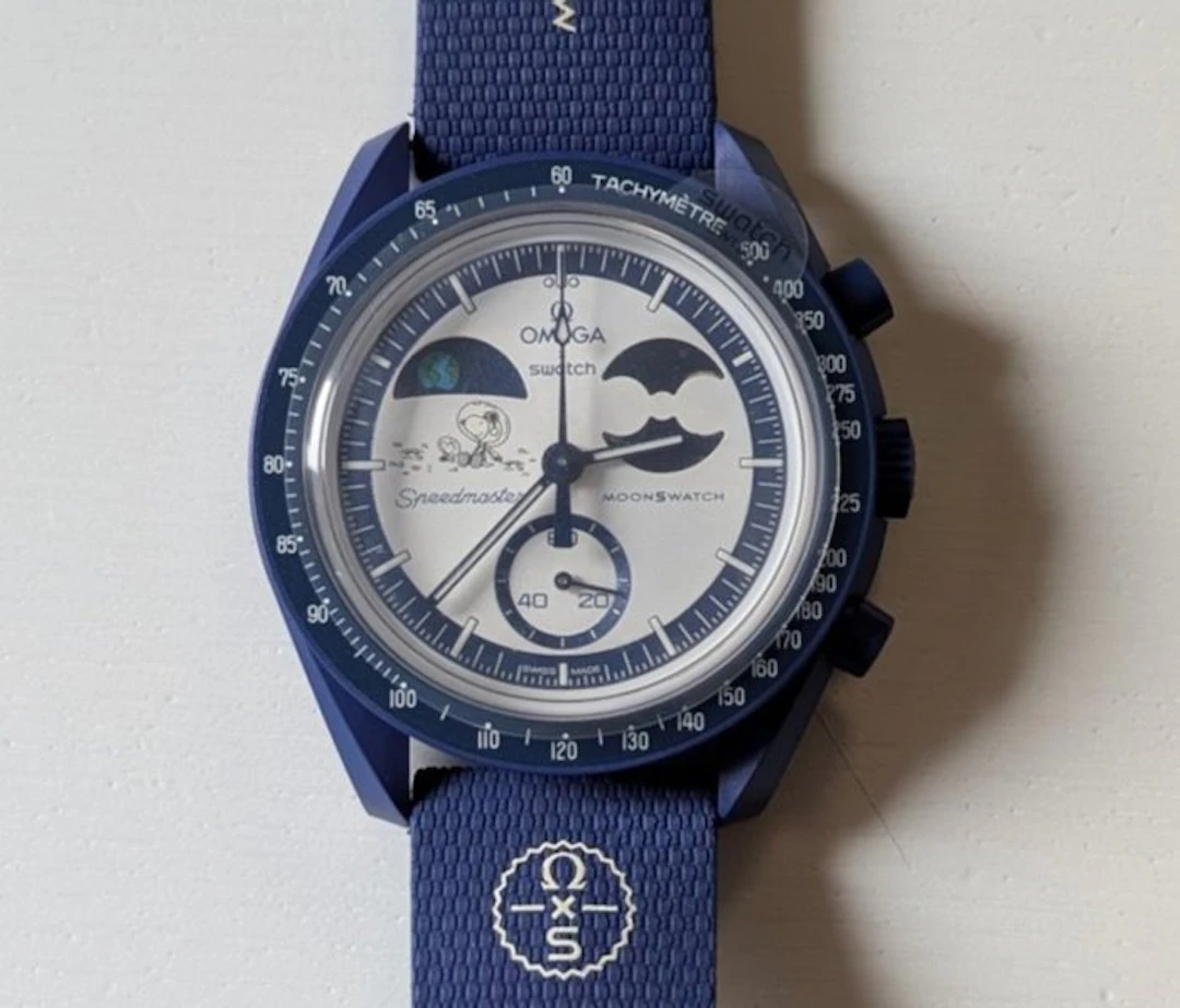 Omega x Swatch - Mission to Earthphase / Moonshine Gold...