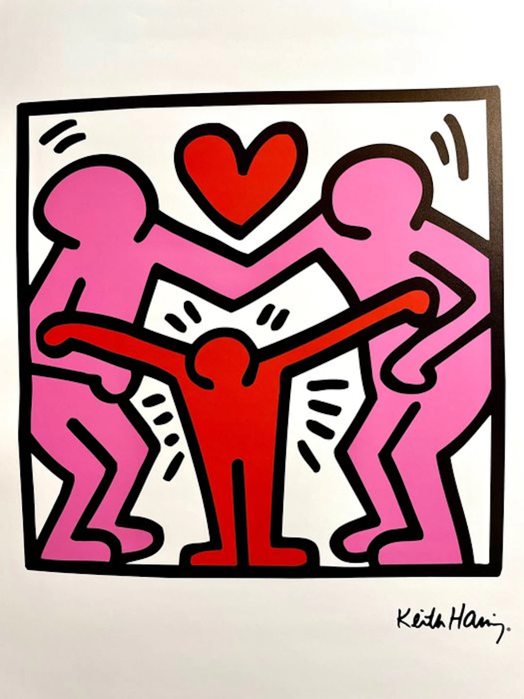 Keith Haring (after) - Untilted (Family) - 2010s