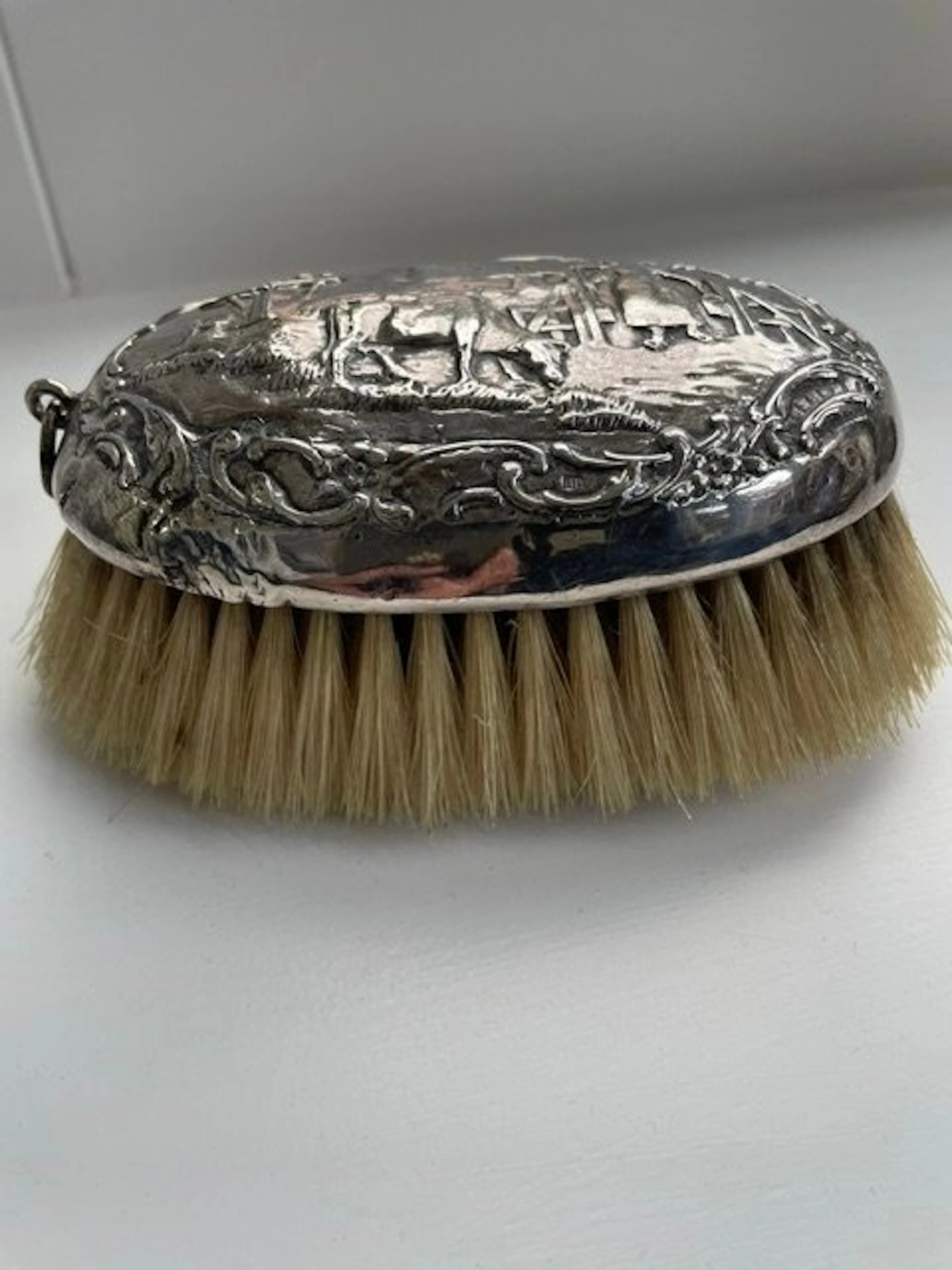 Hendrik Hooykaas 1917 - Crumb brush - Silver - Old Dutch depiction