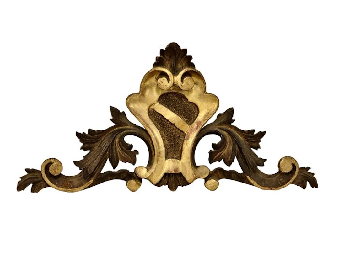 Door header / lintel - 62 cm - Antique - Wood - 1850-1900