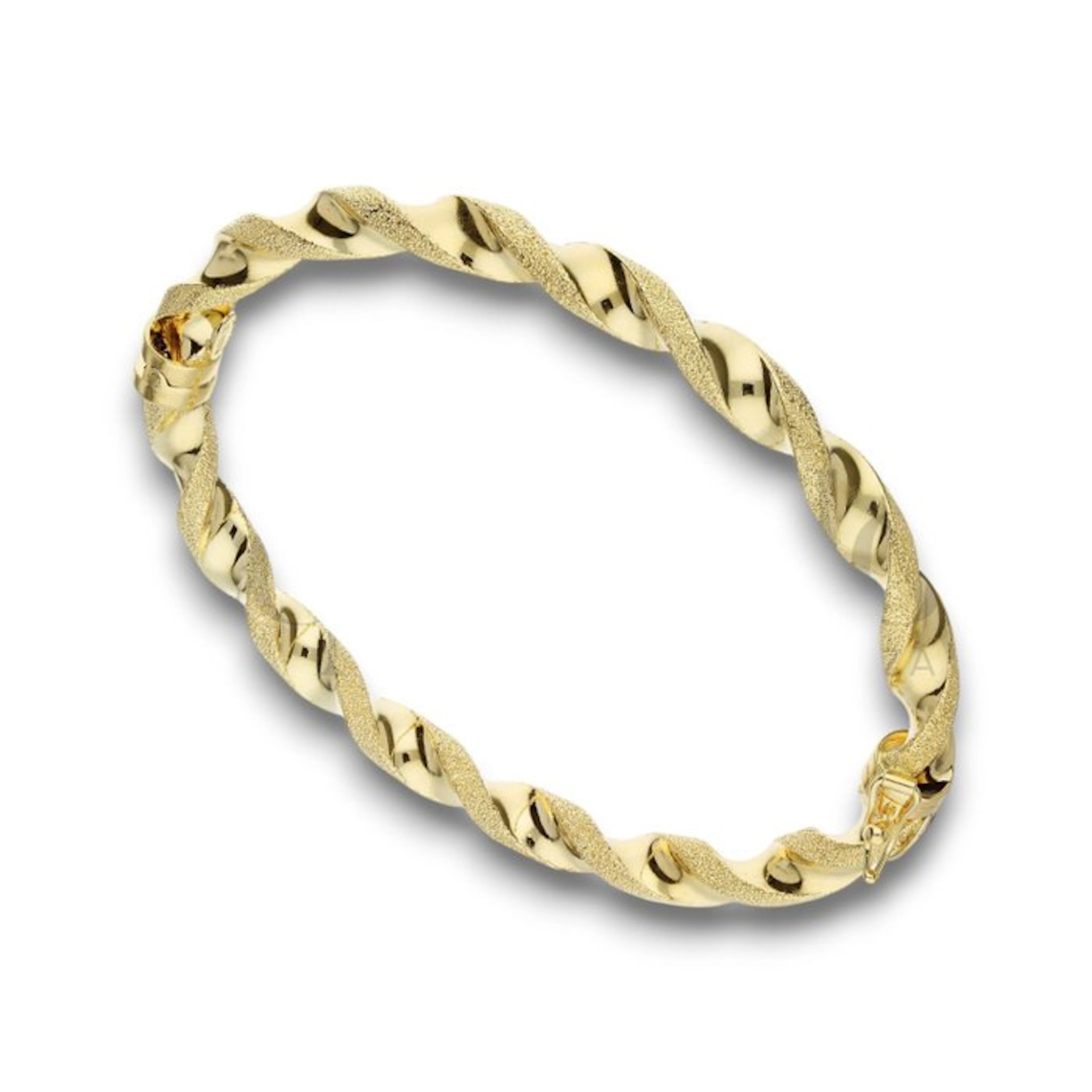 Bracelet - 18 kt. Yellow gold - Punctured torchon 7.6 g