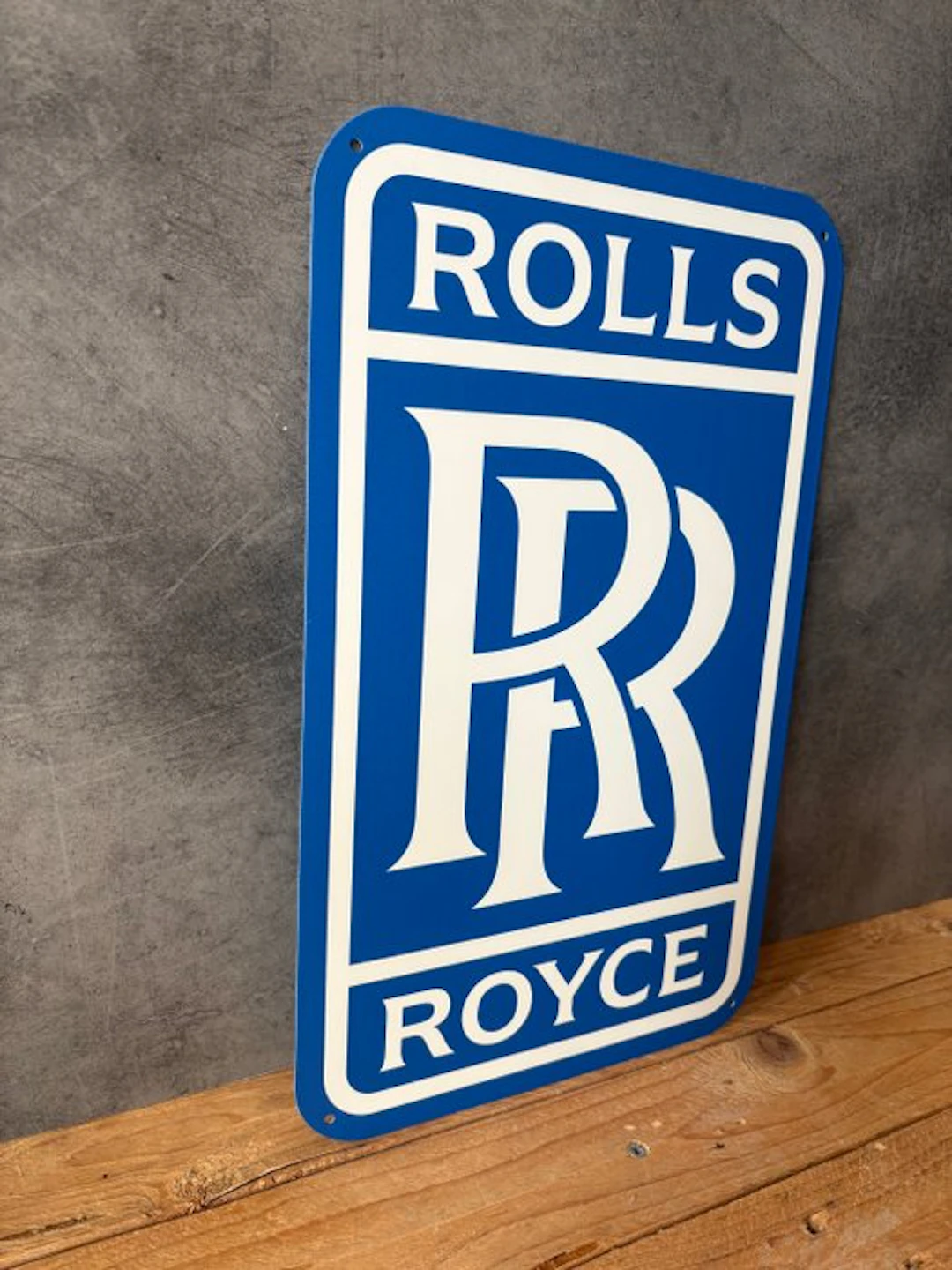 Magnificent Rolls-Royce emblem logo - Metal plaque - 40...