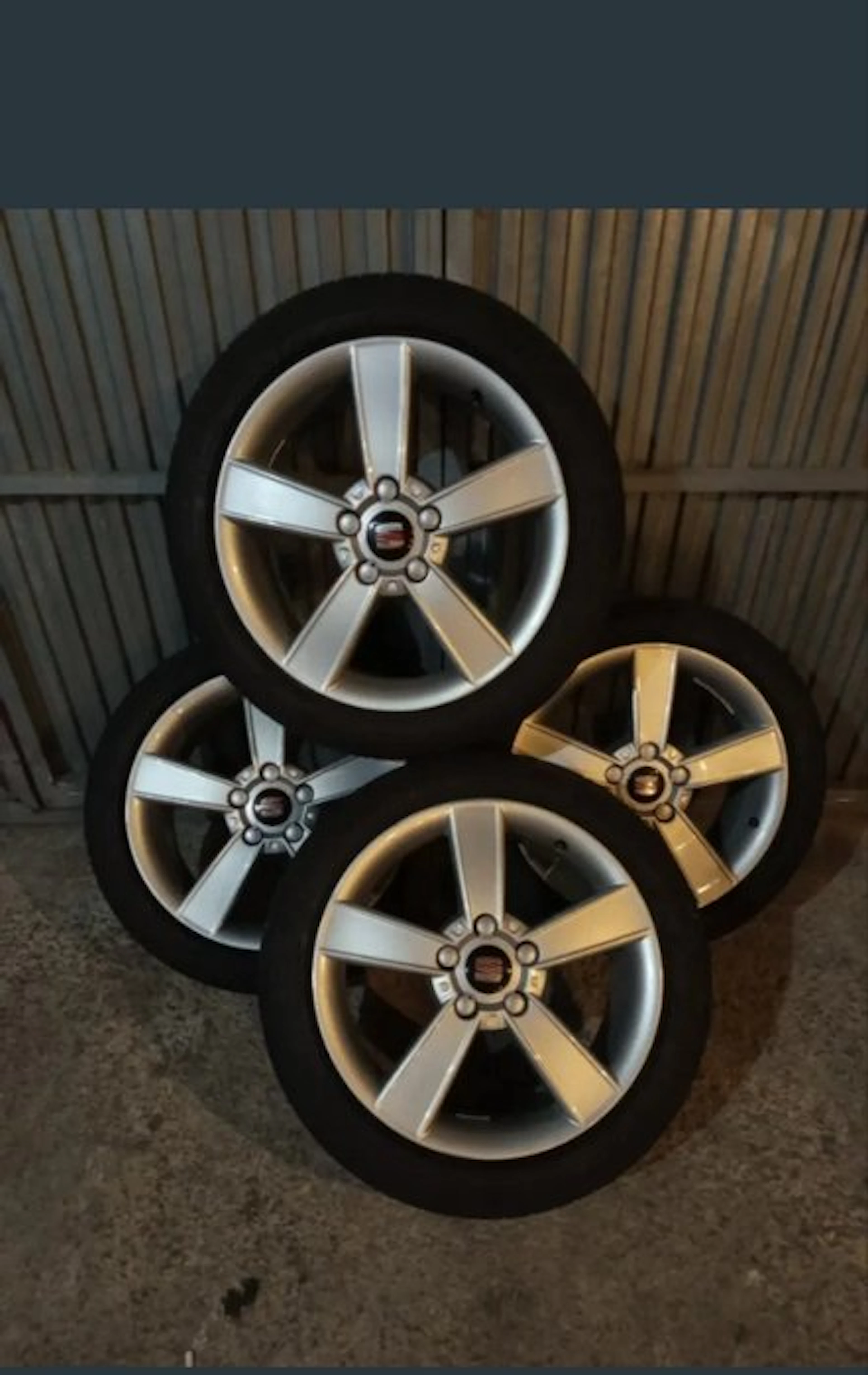 Tyre complete on wheel - Seat - Llantas completas con...