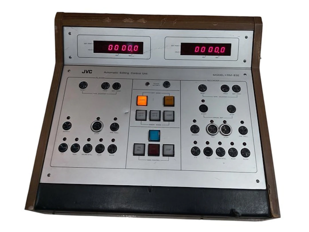 JVC - RM-83E Audio/Video Editing Console Control unit