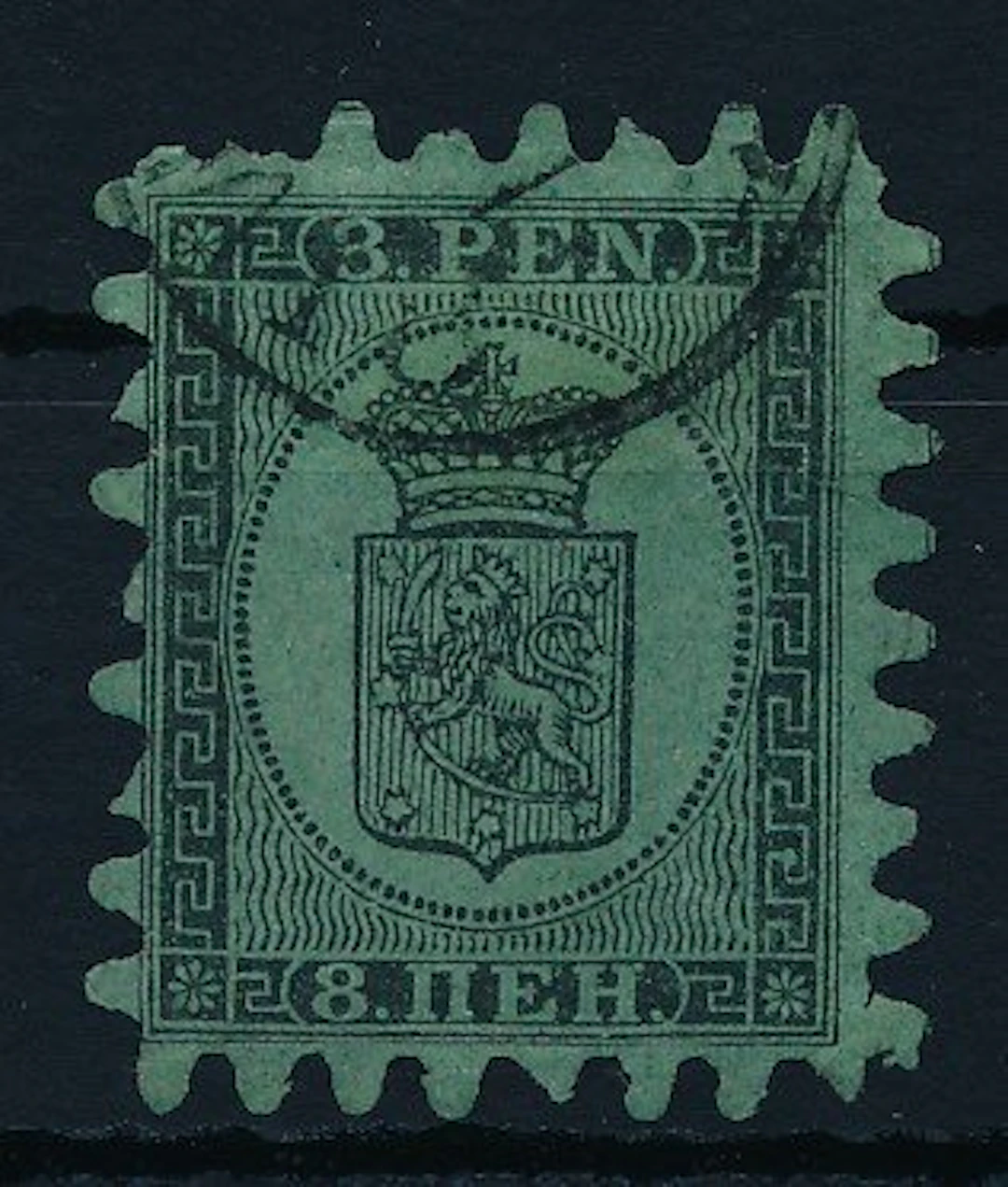 Finland 1858 - Coat-of-arms drawing 8 kopecks