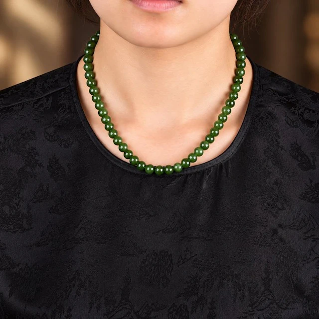 ALGT Certified - Highly Exclusive Natural Nephrite Jade...