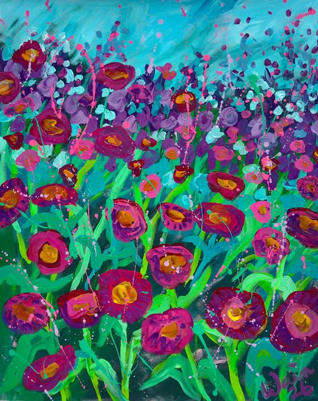 Kirsty Wain (XX) - Floral Realms No. I - No Reserve