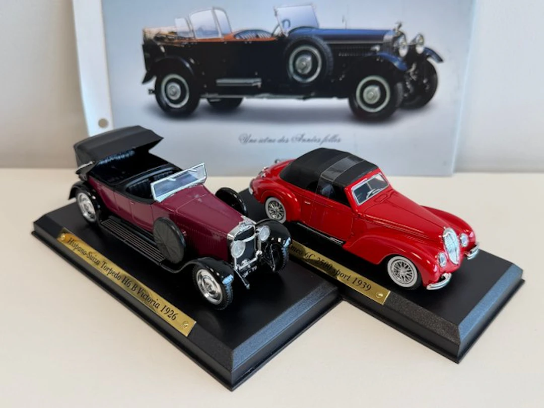 Voitures d'Exception 1:43 - Model car (2) - Hispano-Suiza...