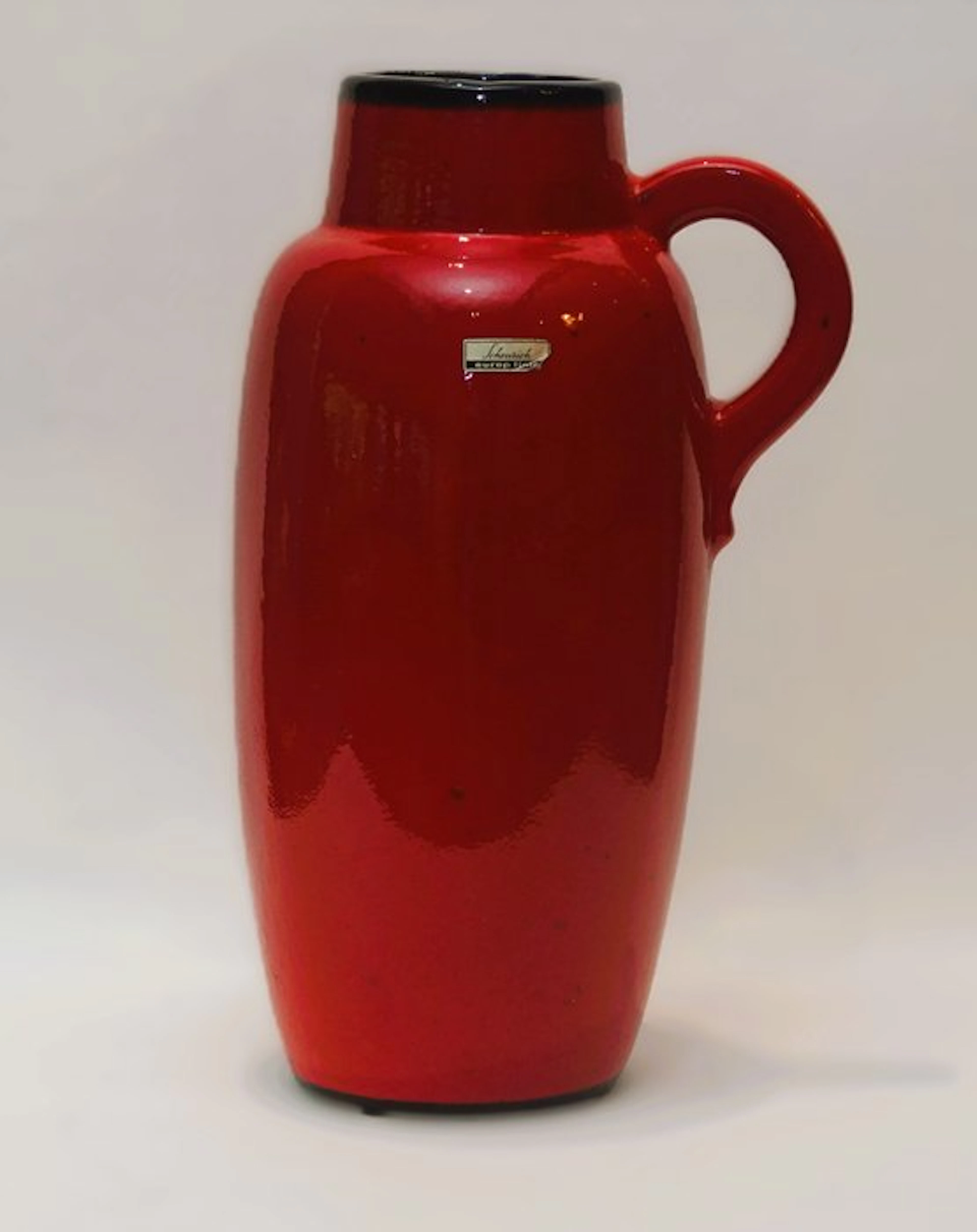 Scheurich, West Germany - Europe Linie 420-38 Tornado red - Vase - Ceramic