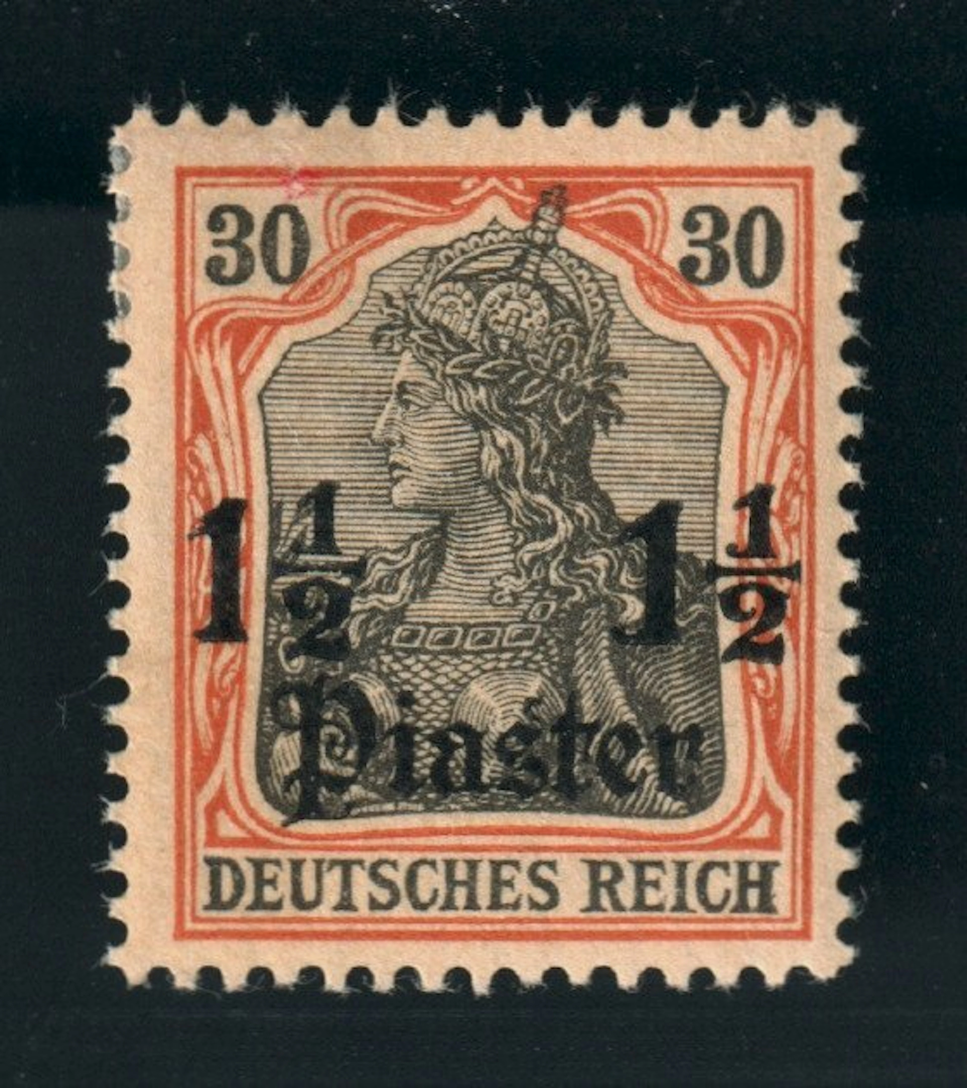 German office in Turkey 1905 - Dt.Post TURKEY 28 I...