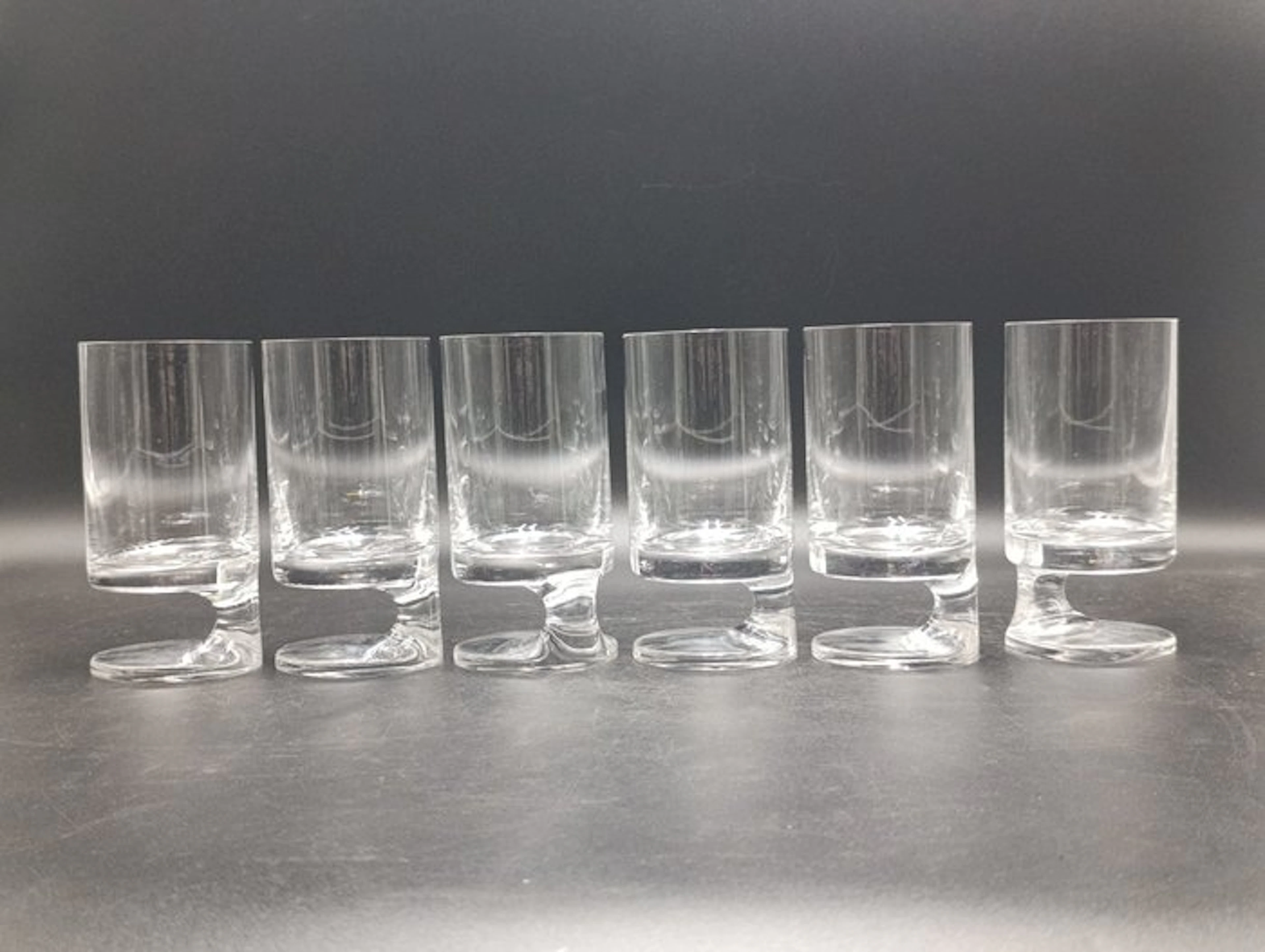 Arnolfo di Cambio - Joe Colombo - Drinking set (6) - Smoke - Crystal