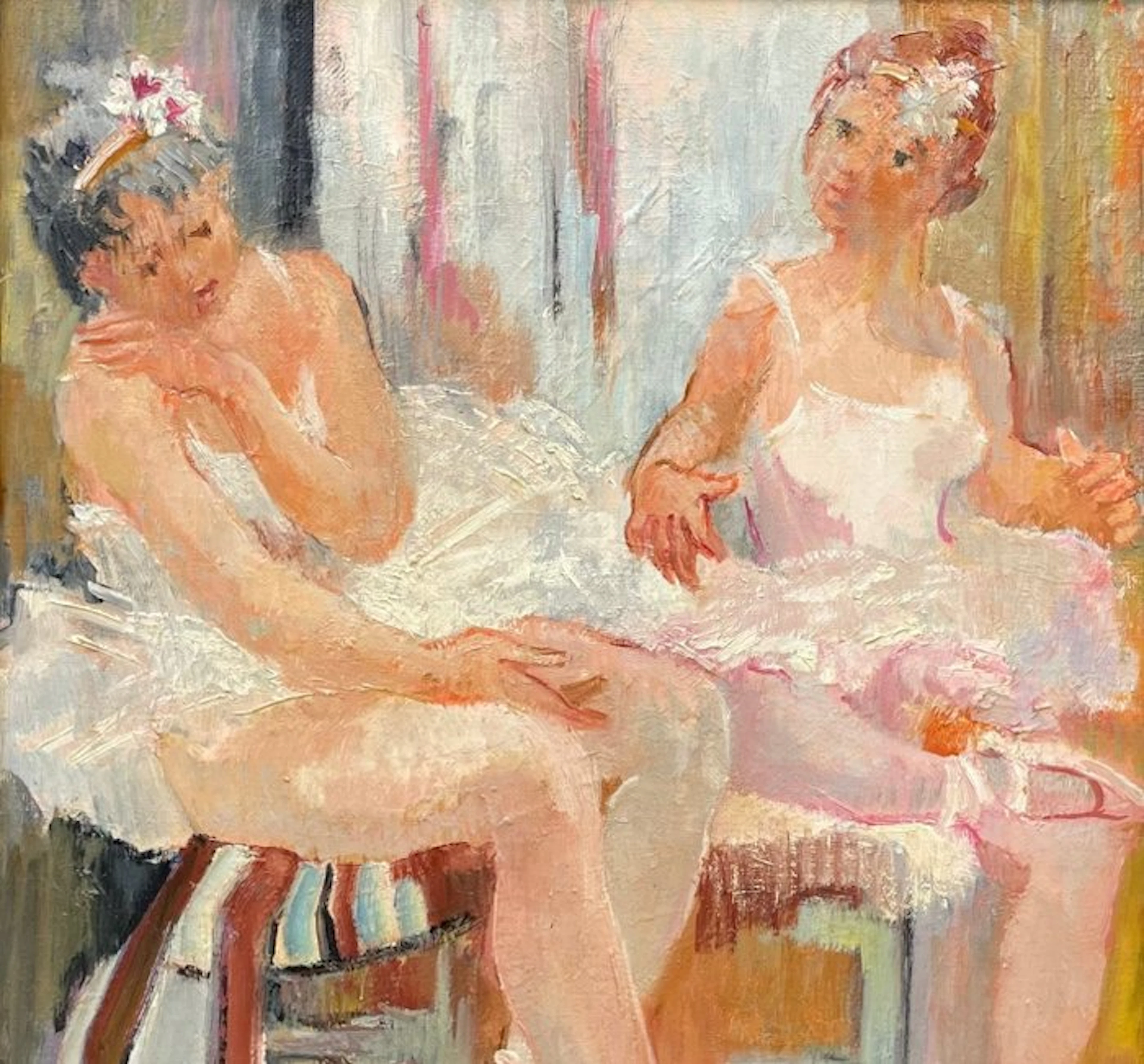 Louise-Élisabeth Anselme-Charmasson (1923-2010) - Deux...