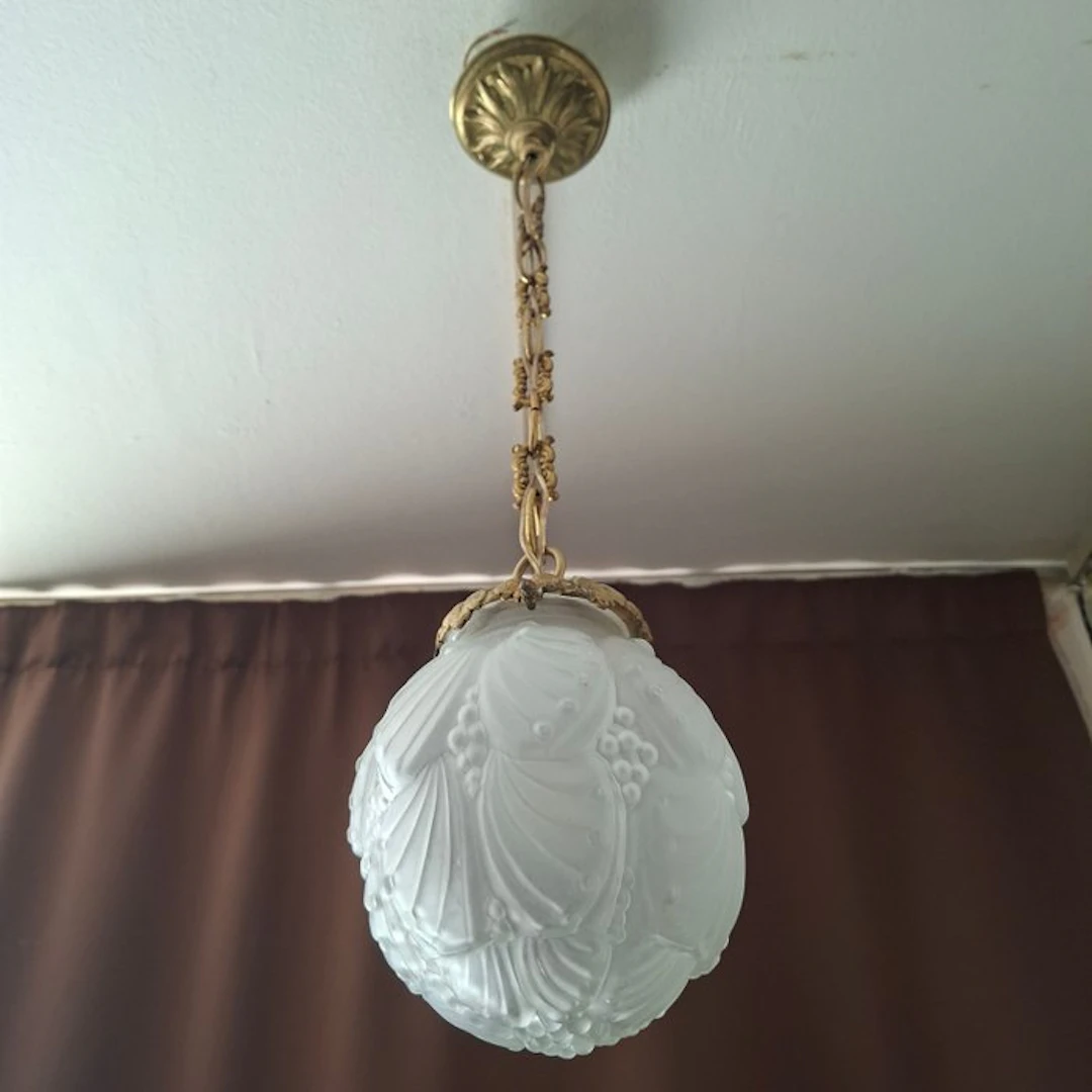 Ceiling lamp - Gilt bronze